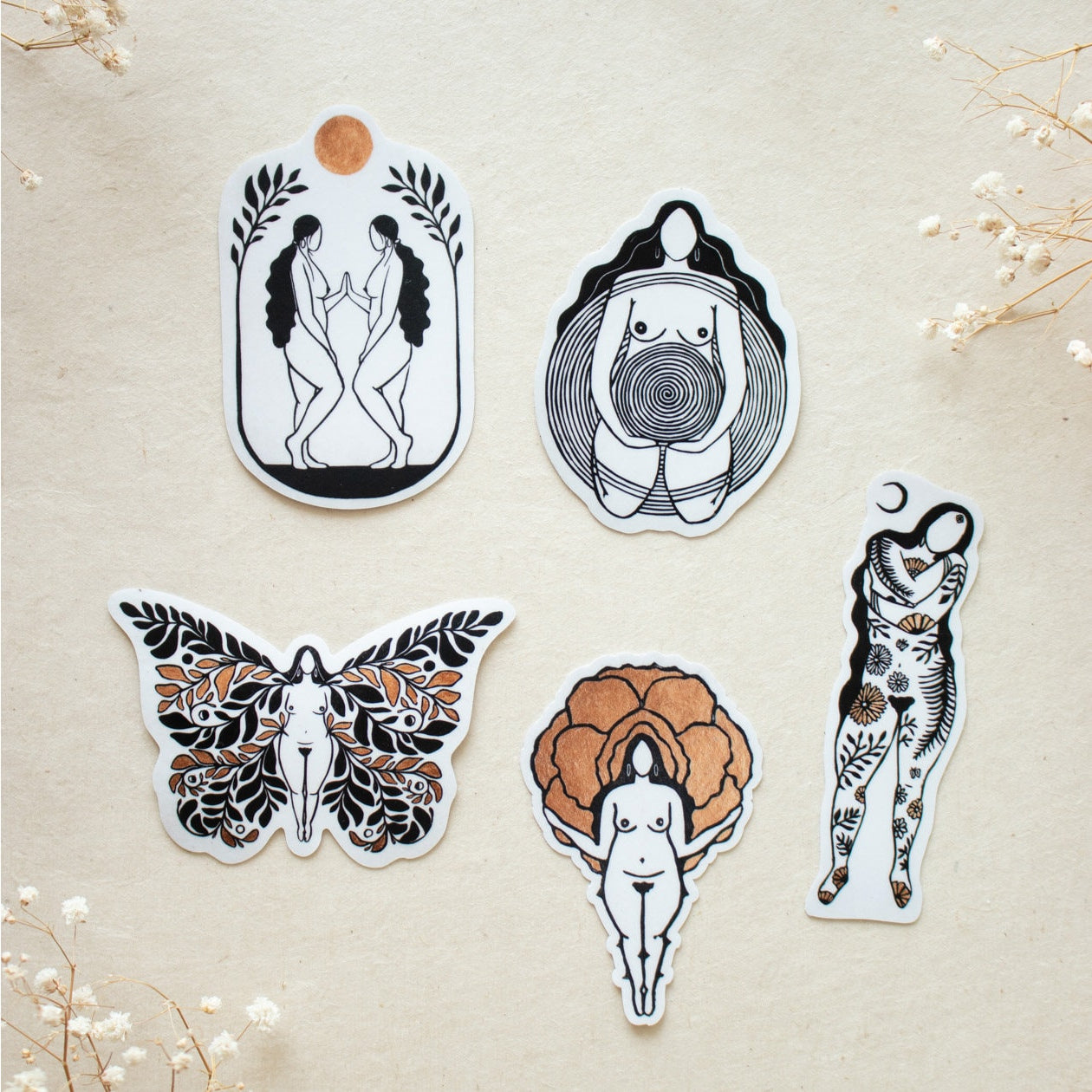 Aufkleber Sammlung 'Growing Home' - art.from.ilkas.heart