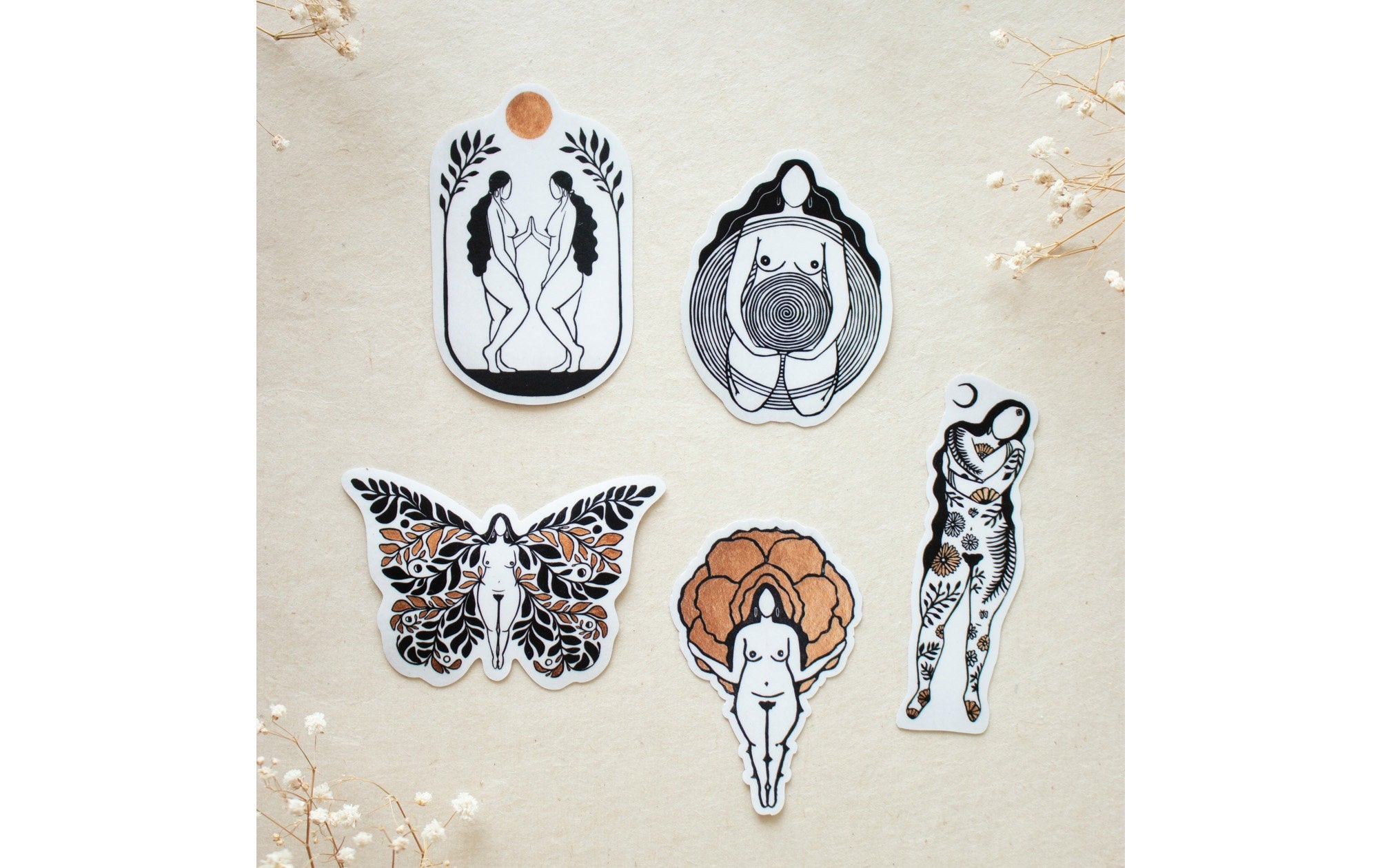 Aufkleber Sammlung 'Growing Home' - art.from.ilkas.heart