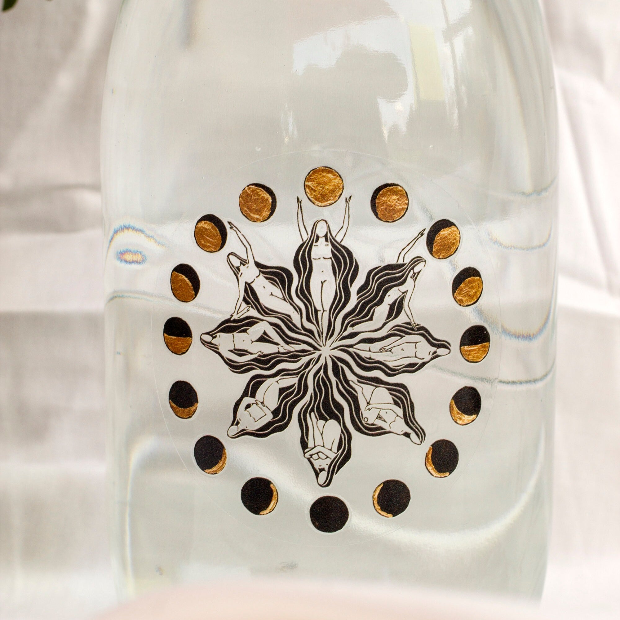 Aufkleber Sammlung mit 5 Göttinen - art.from.ilkas.heart