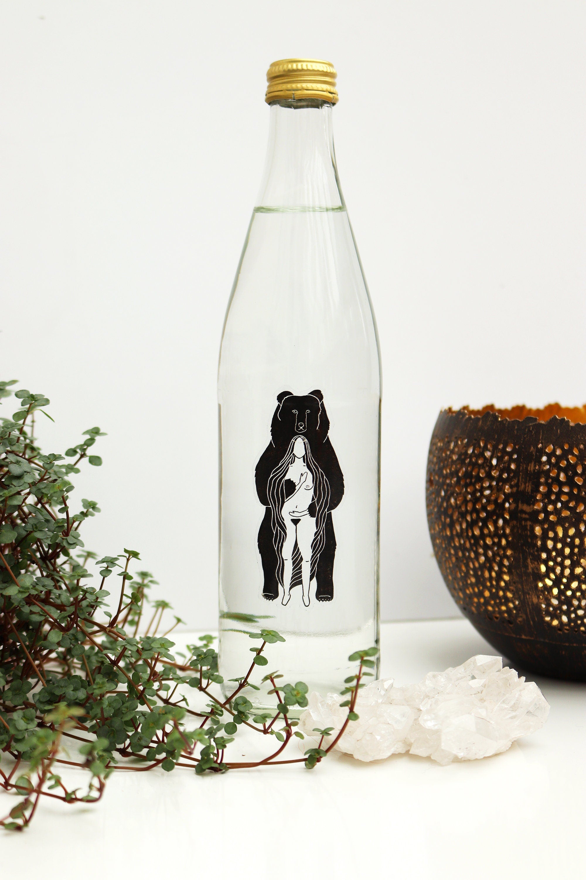 Bärengöttin Aufkleber - art.from.ilkas.heart