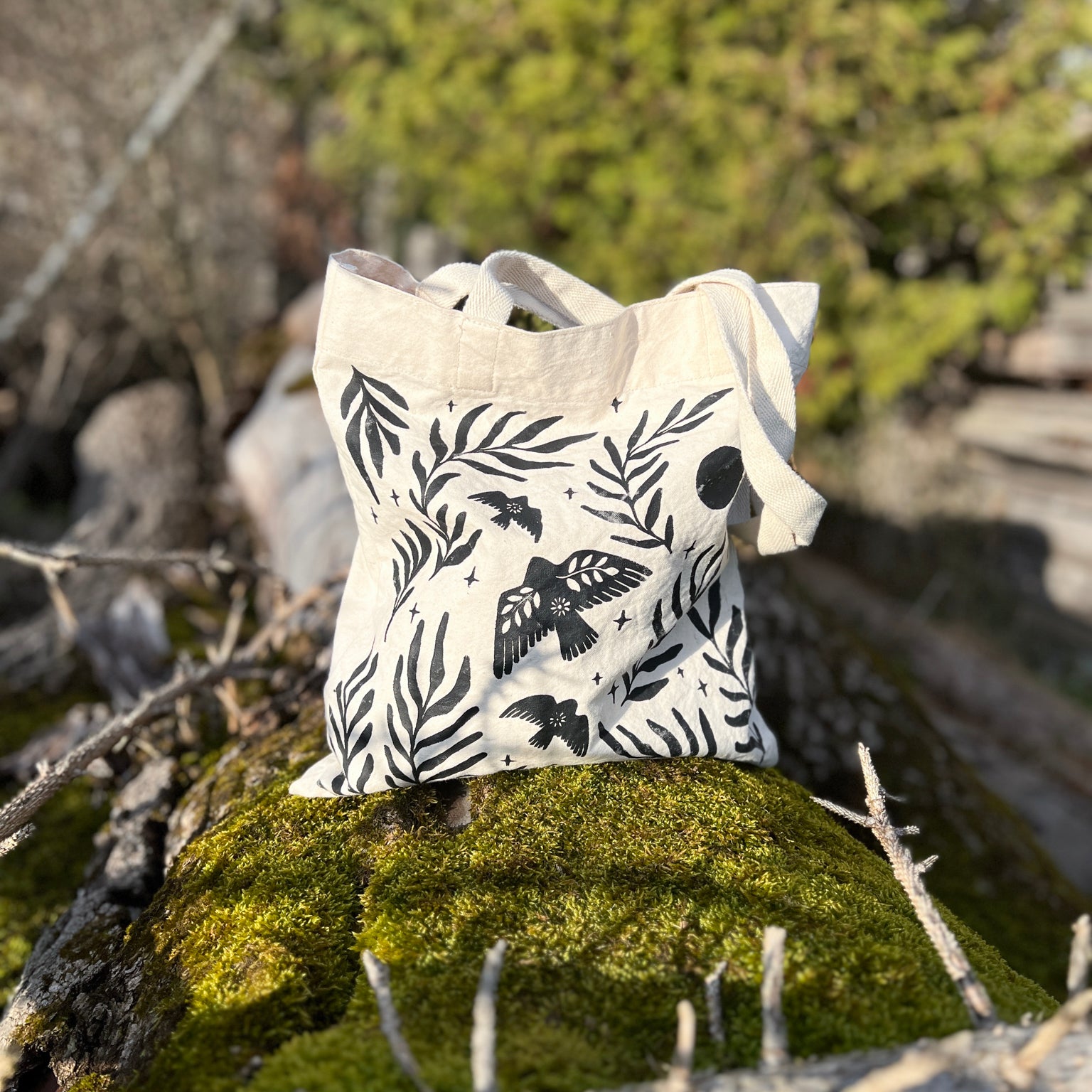 Baumwolltasche Nightspirit - art.from.ilkas.heart