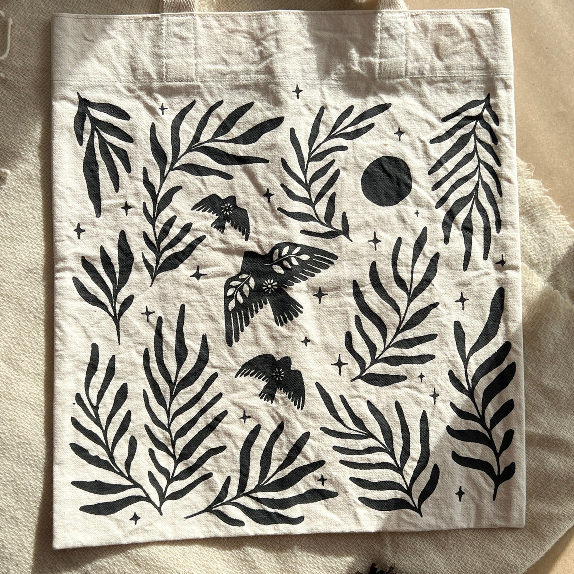 Baumwolltasche Nightspirit - art.from.ilkas.heart