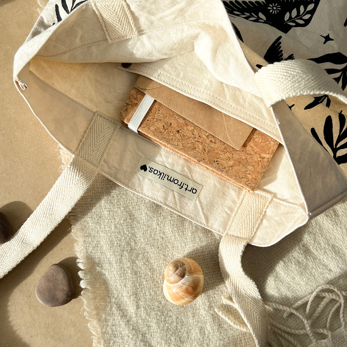 Baumwolltasche Nightspirit - art.from.ilkas.heart