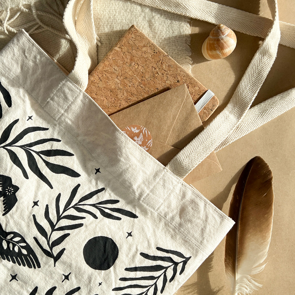 Baumwolltasche Nightspirit - art.from.ilkas.heart