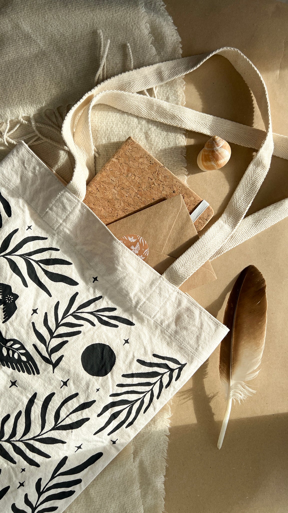 Baumwolltasche Nightspirit - art.from.ilkas.heart