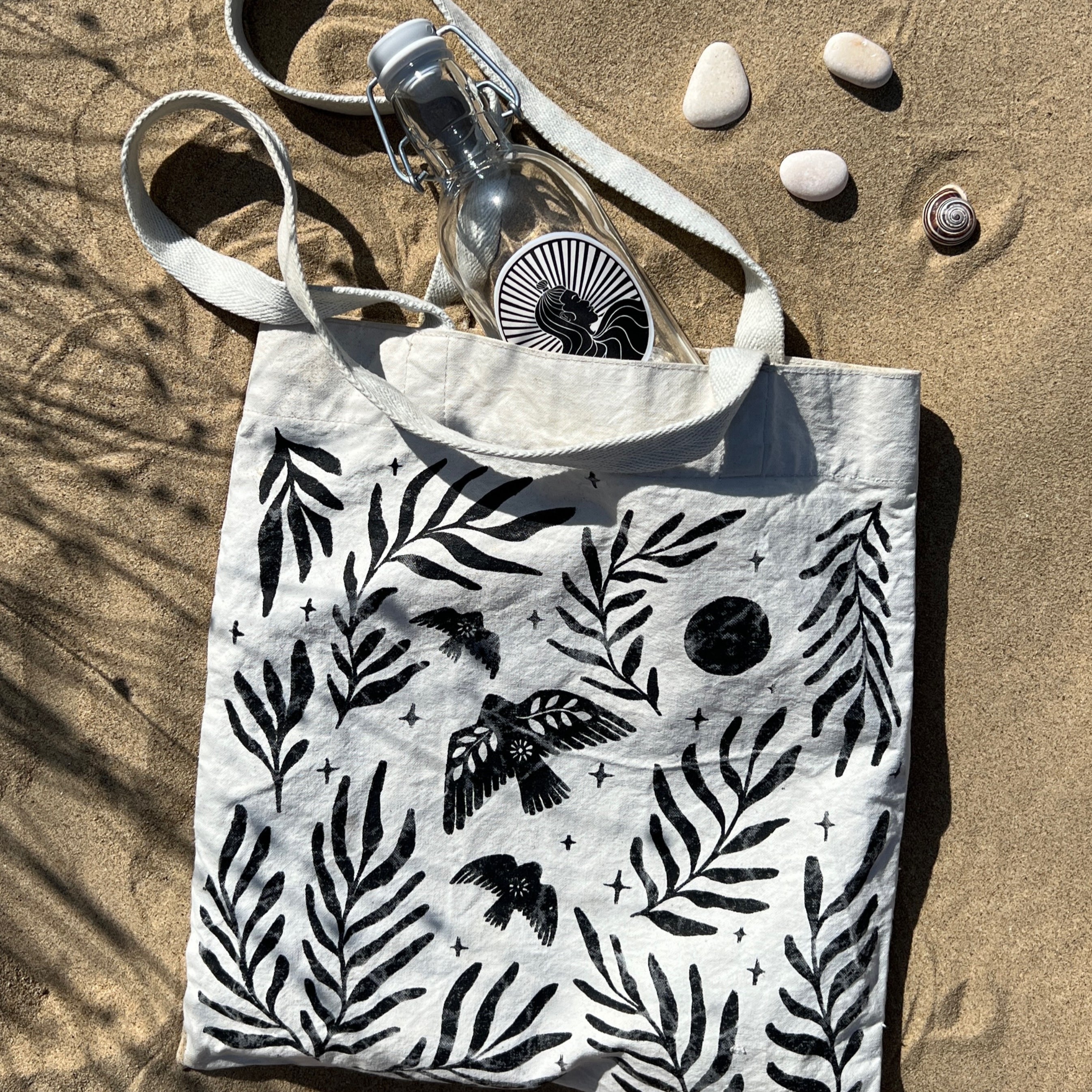 Baumwolltasche Nightspirit - art.from.ilkas.heart