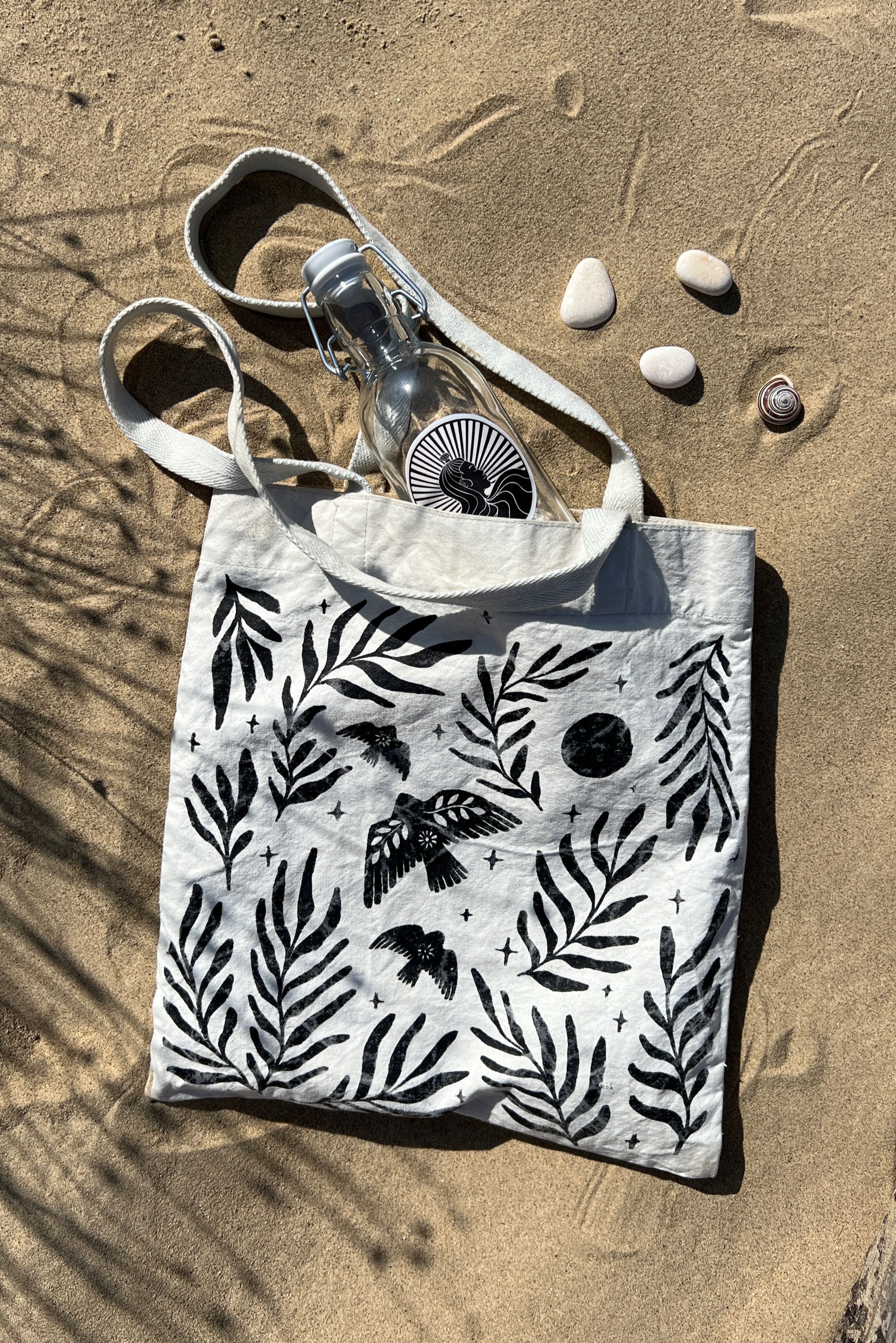 Baumwolltasche Nightspirit - art.from.ilkas.heart