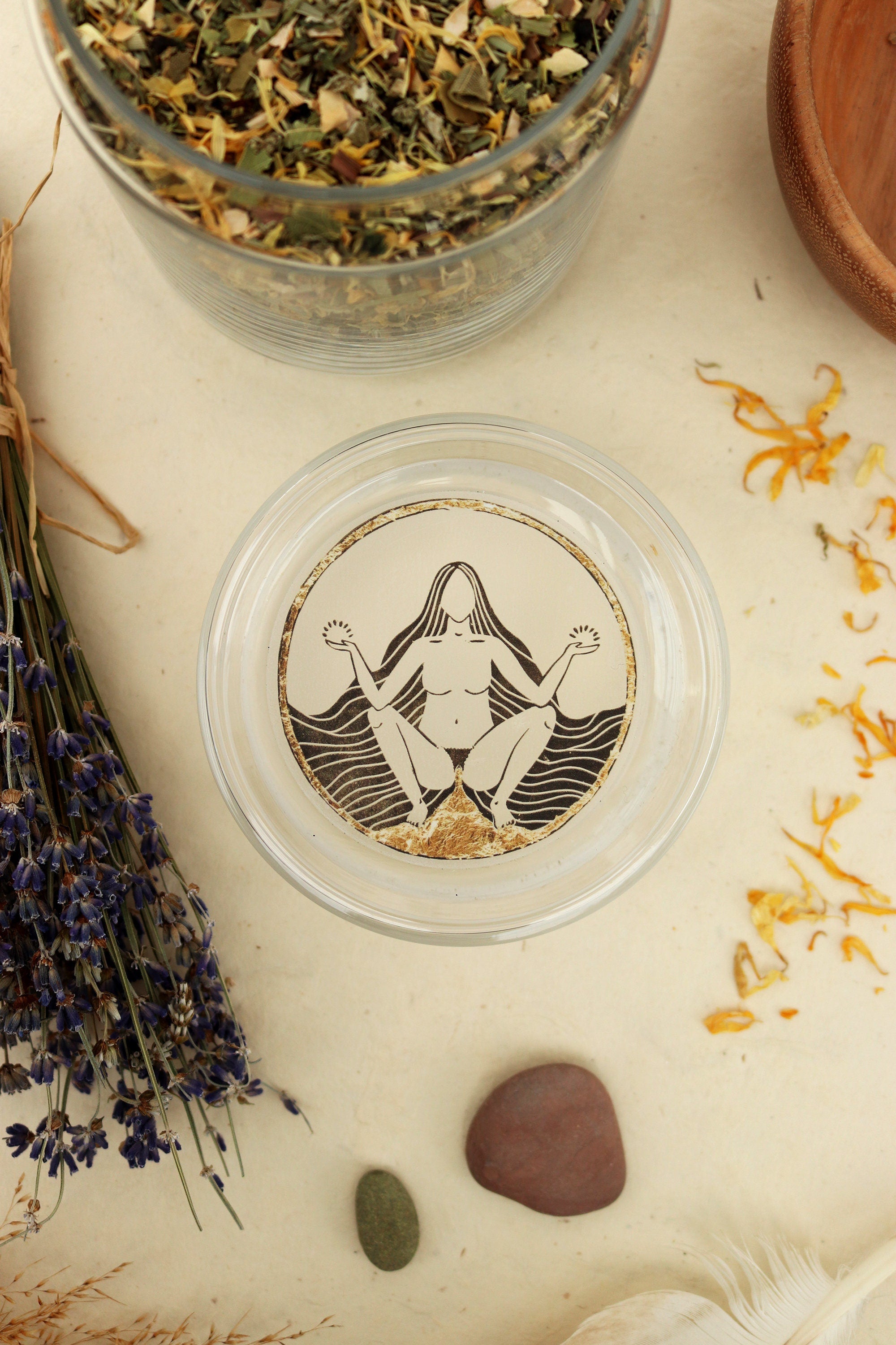 Blutende Göttin Aufkleber - art.from.ilkas.heart