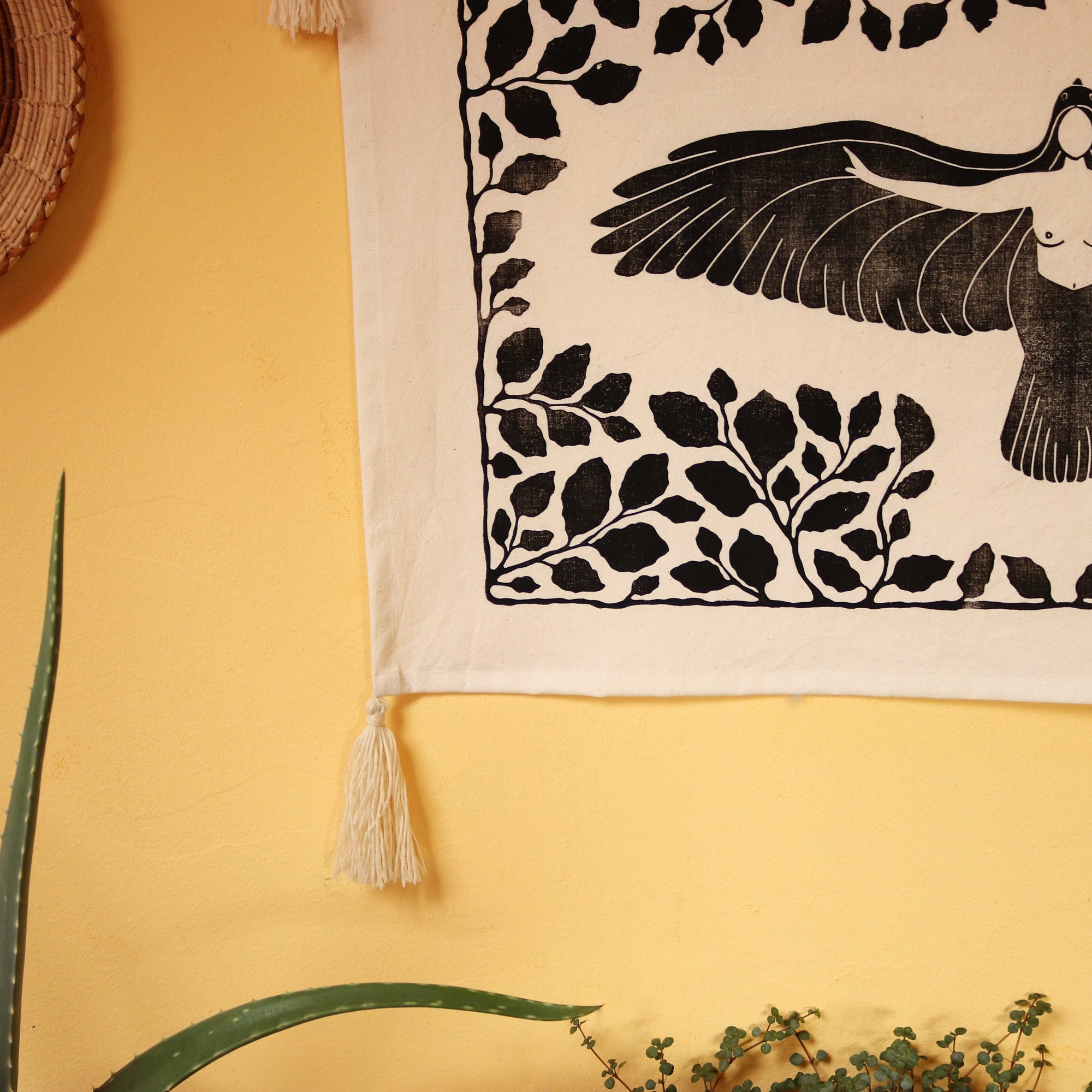 Die aufsteigende Göttin Wandbehang - art.from.ilkas.heart