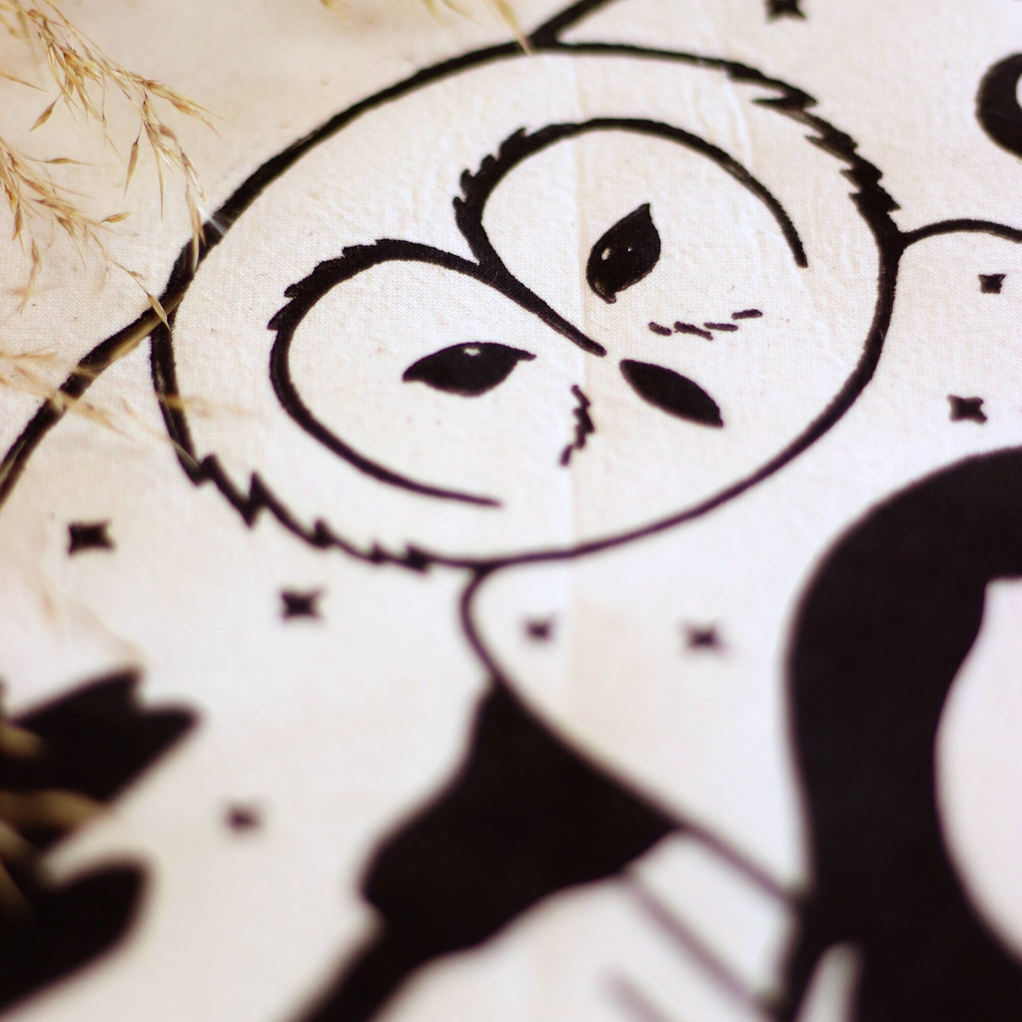 Die betende Göttin Wandbehang - art.from.ilkas.heart