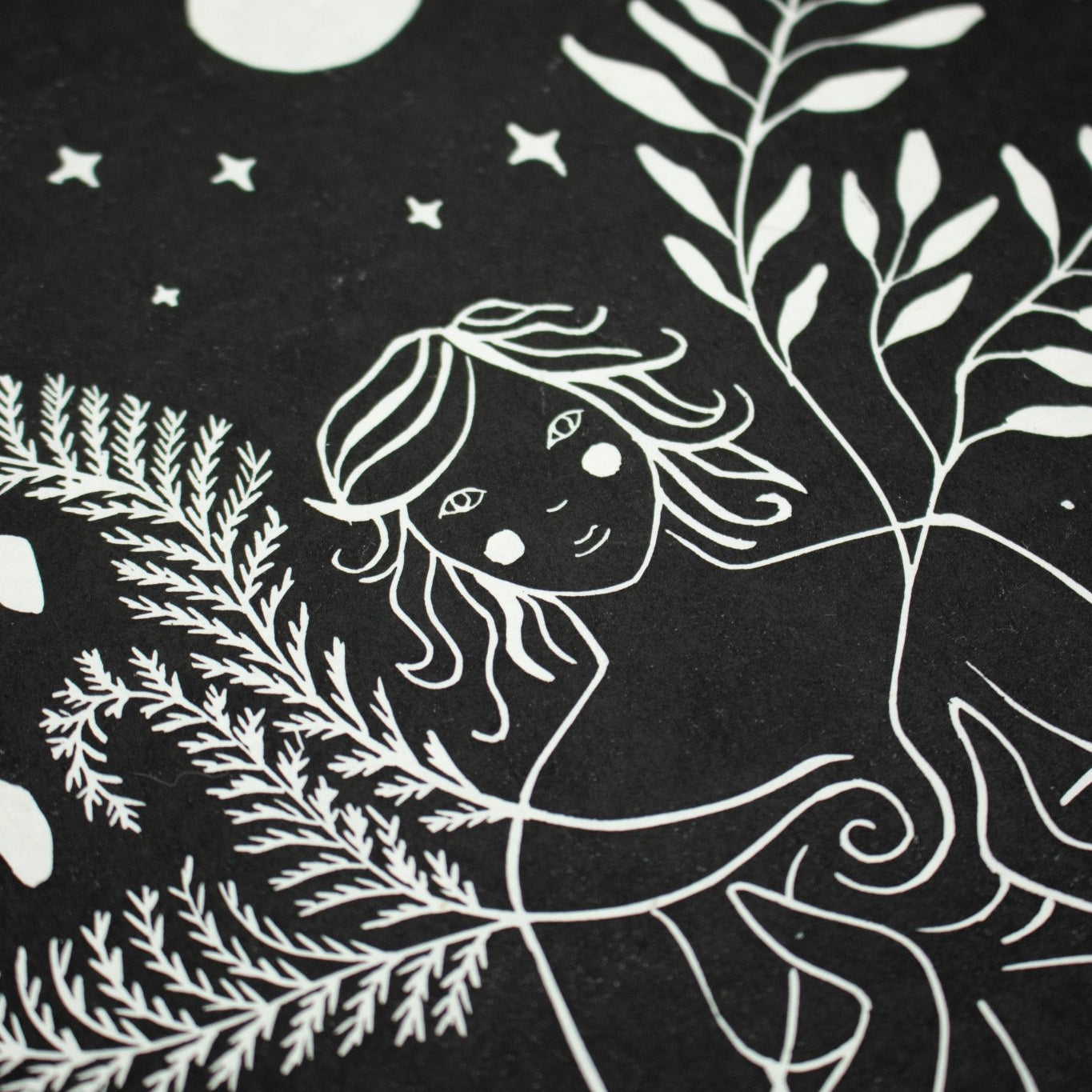 VORBESTELLUNG - Die Fülle Linoldruck Limitierte Auflage - art.from.ilkas.heart