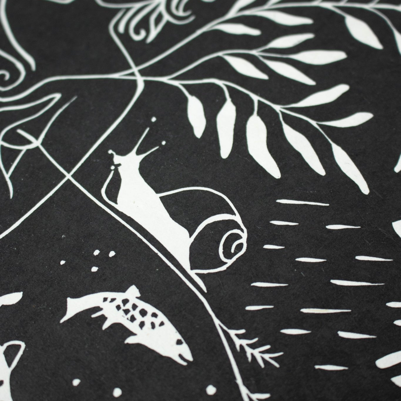 VORBESTELLUNG - Die Fülle Linoldruck Limitierte Auflage - art.from.ilkas.heart