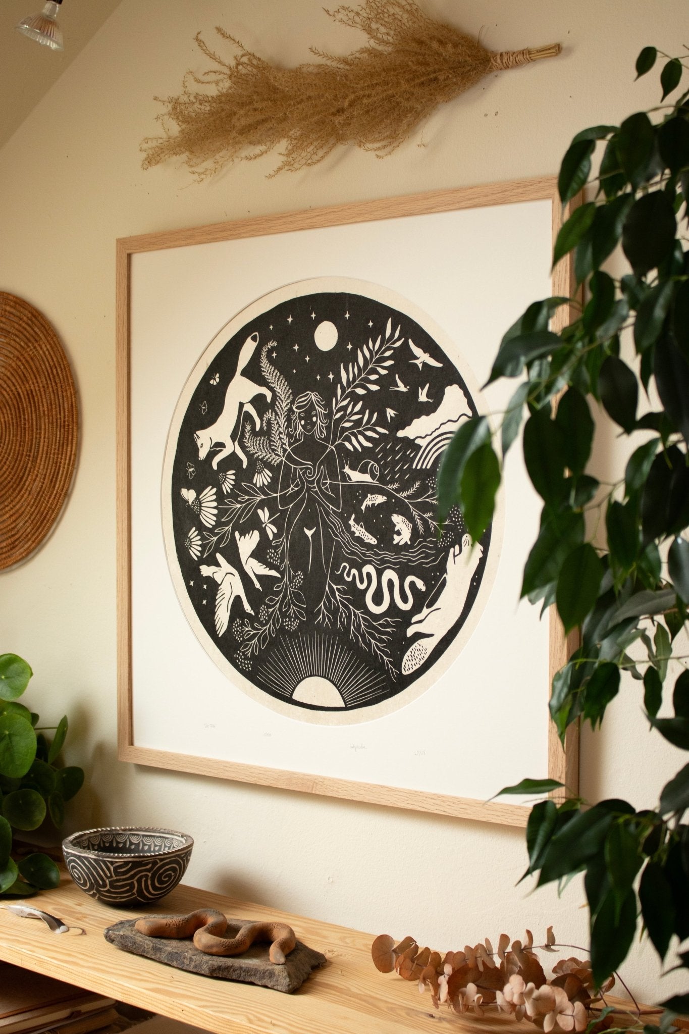 Rahmen & Passepartout für die Fülle - art.from.ilkas.heart