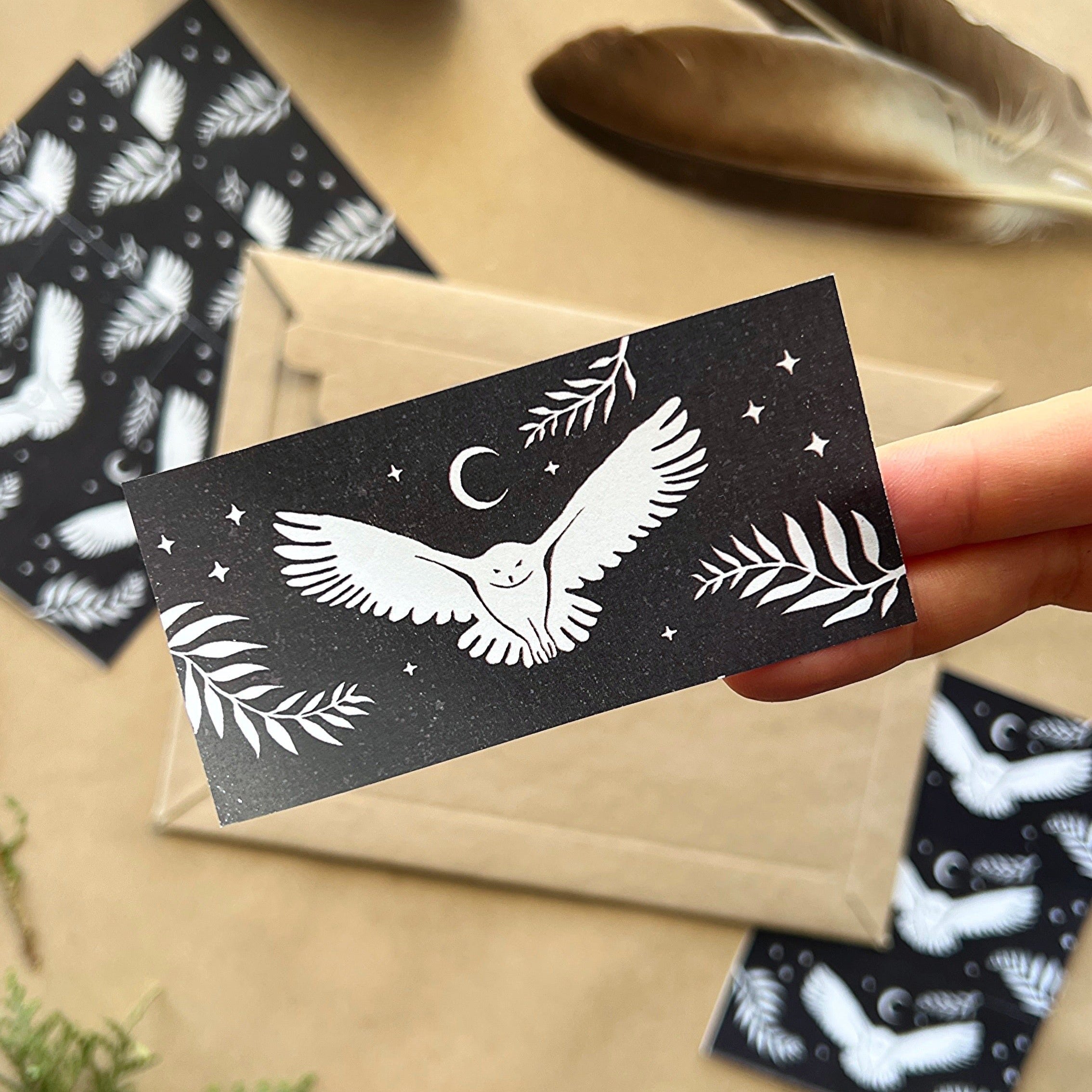 Eulen Medizin Stickerbogen - art.from.ilkas.heart