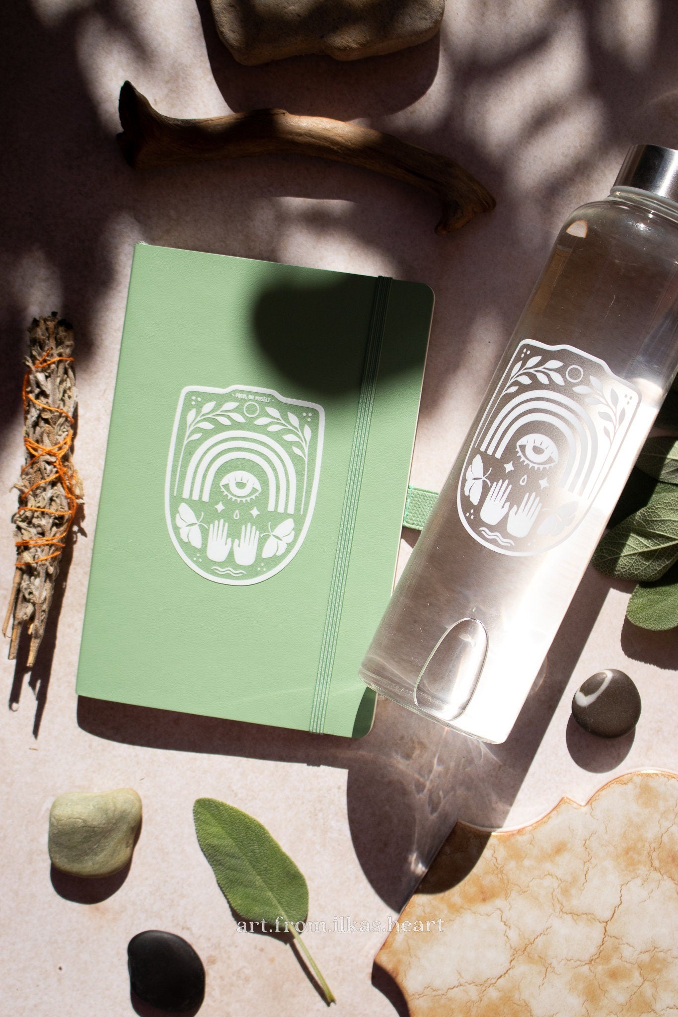 Focus on myself Aufkleber - art.from.ilkas.heart