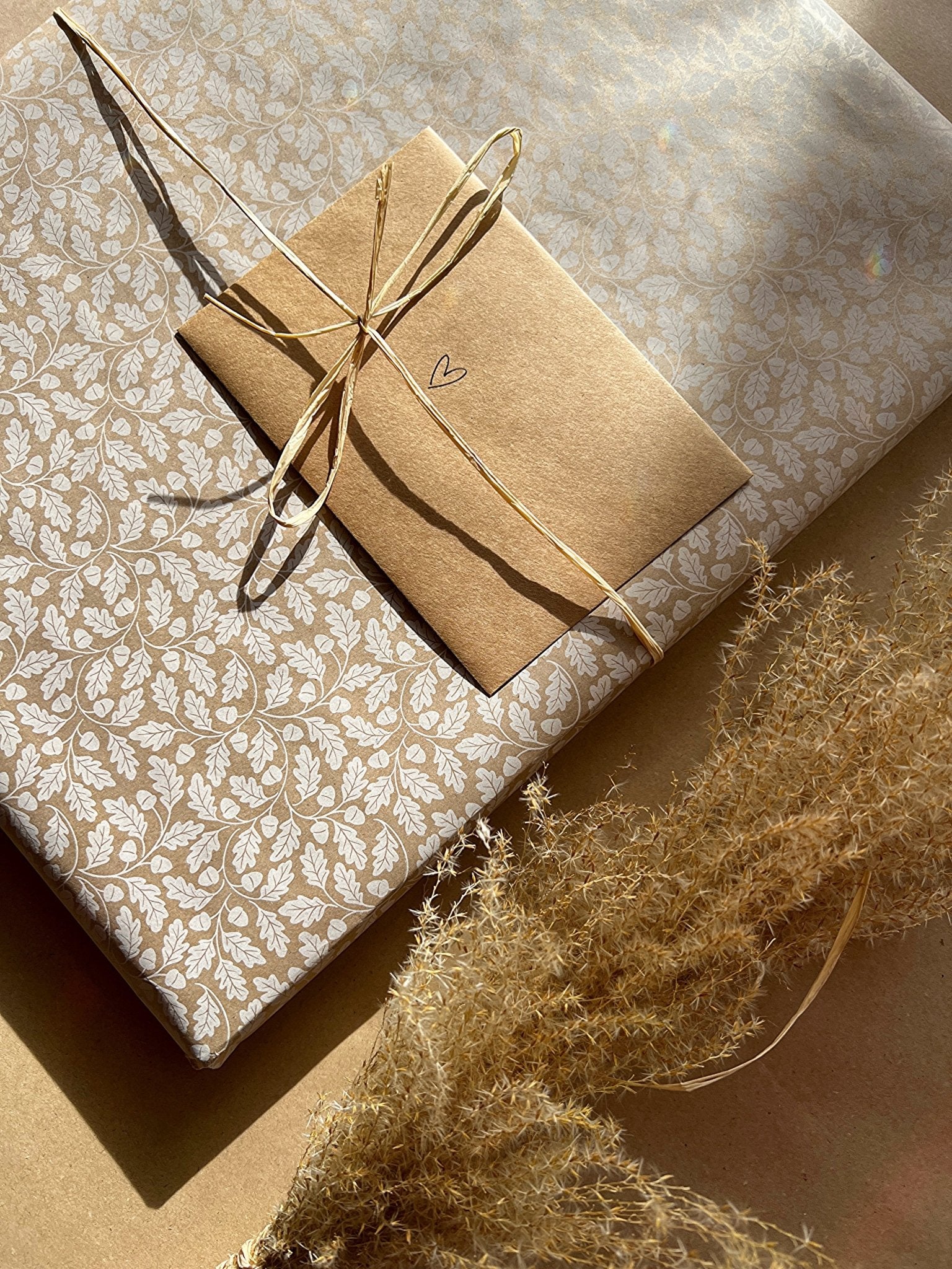 Neutral verpackt + Grußkarte - art.from.ilkas.heart