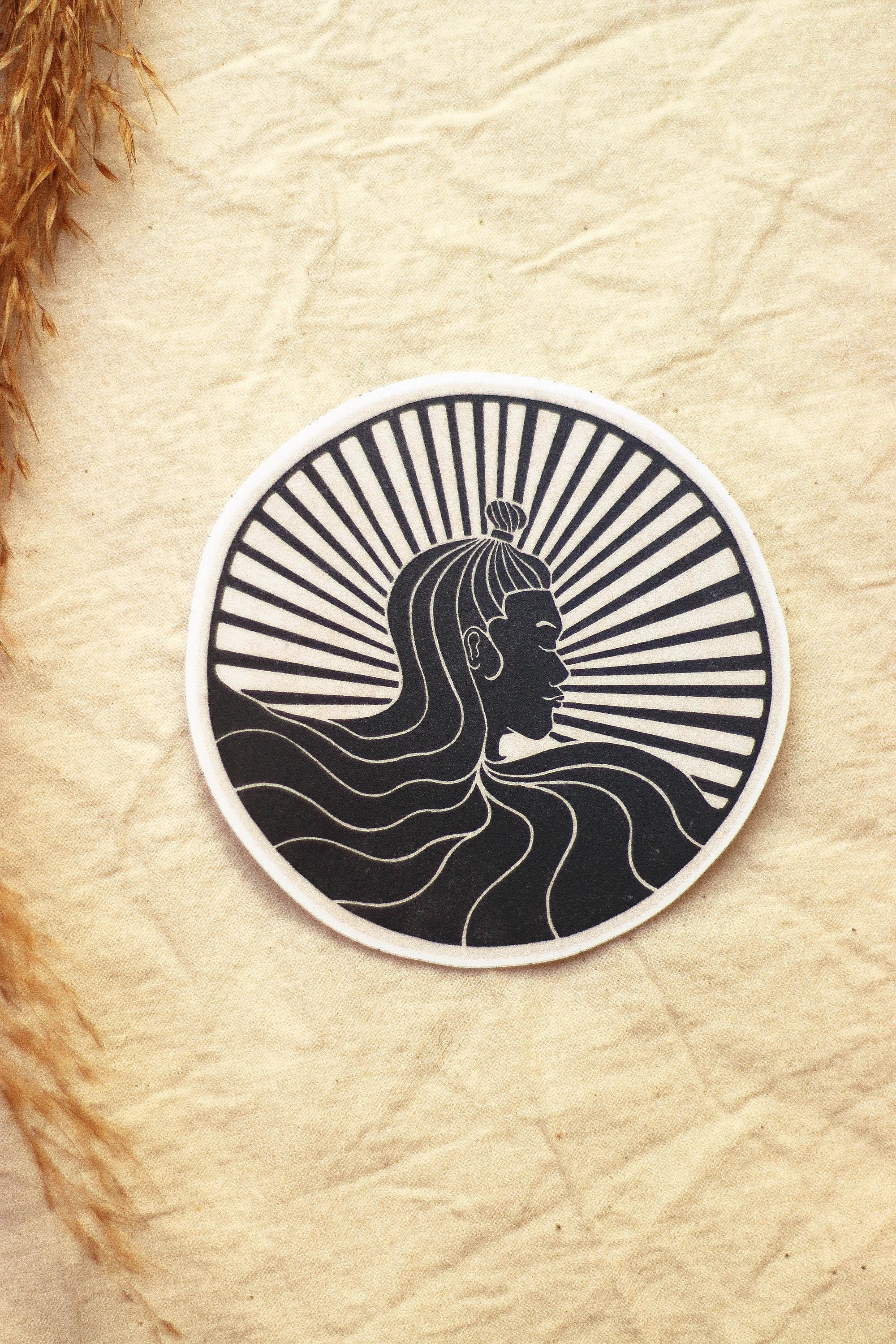 Göttin des Vertrauens Aufkleber - art.from.ilkas.heart