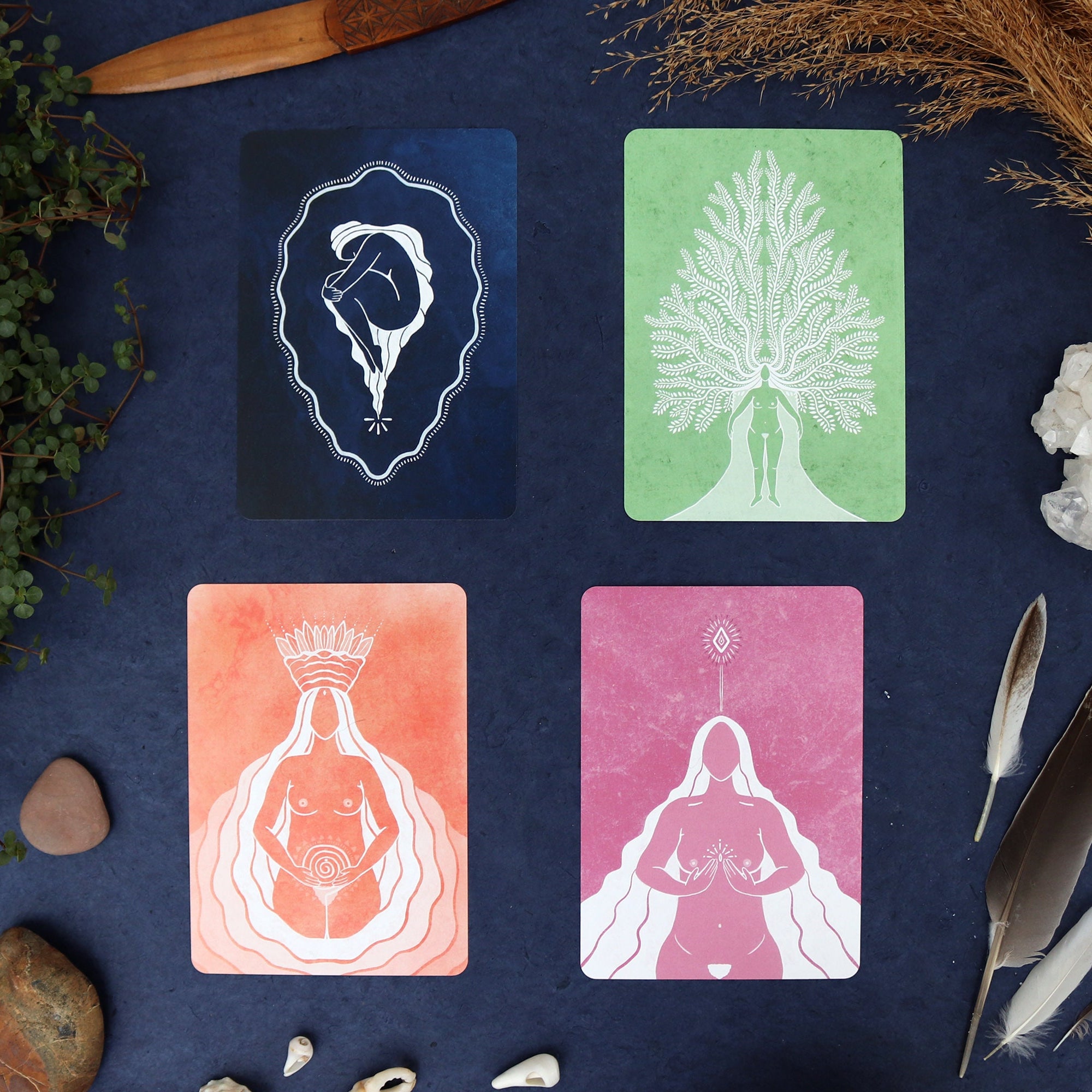 Göttinnen Karten Sammlung - art.from.ilkas.heart