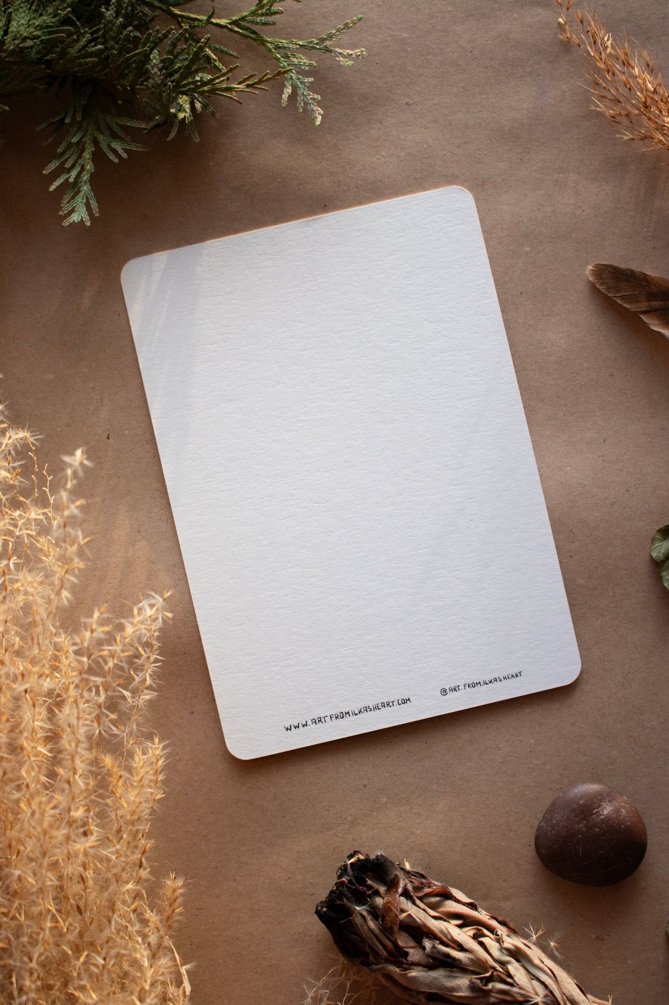 You are loved - Postkarte - art.from.ilkas.heart