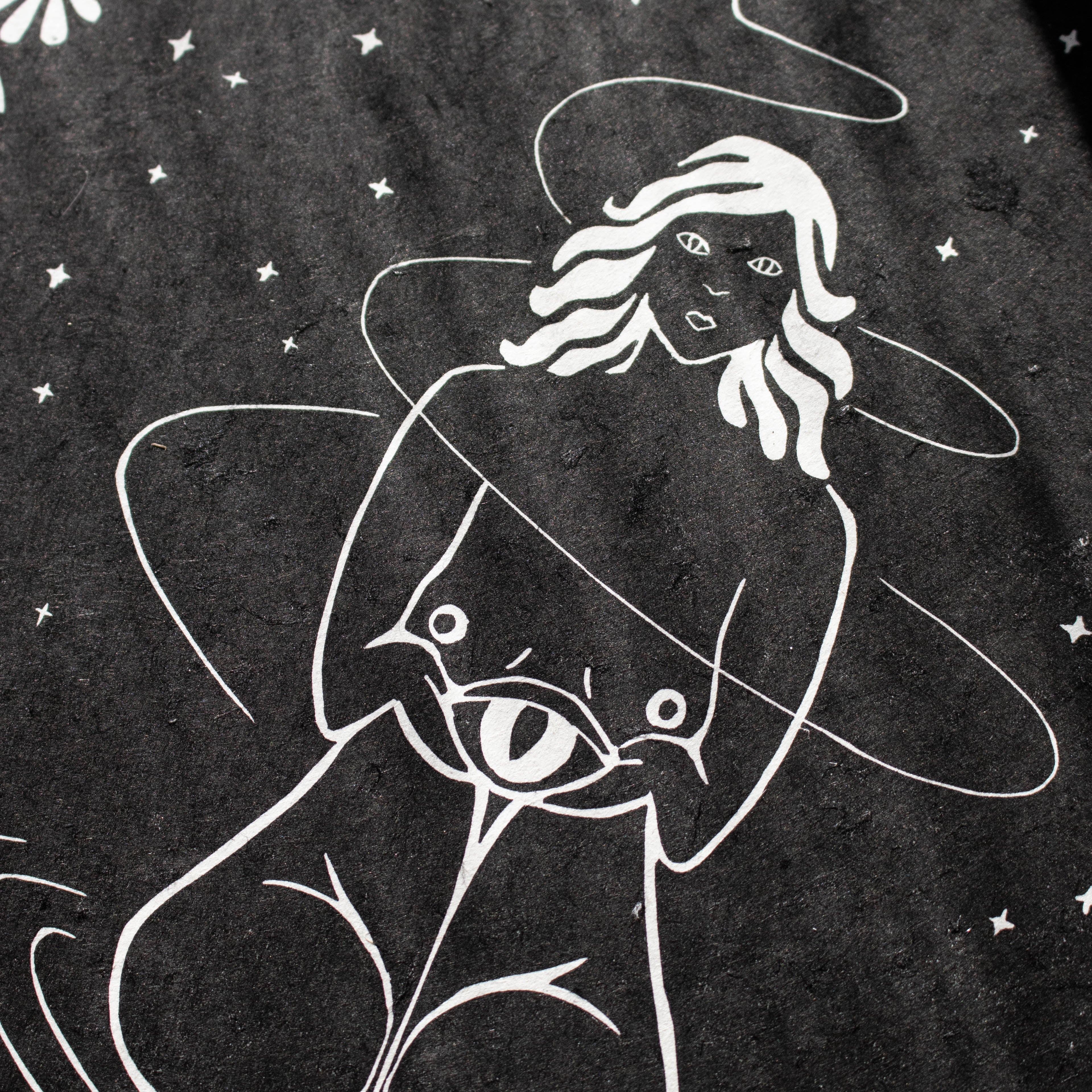 Trusting the Process - Linoldruck - art.from.ilkas.heart