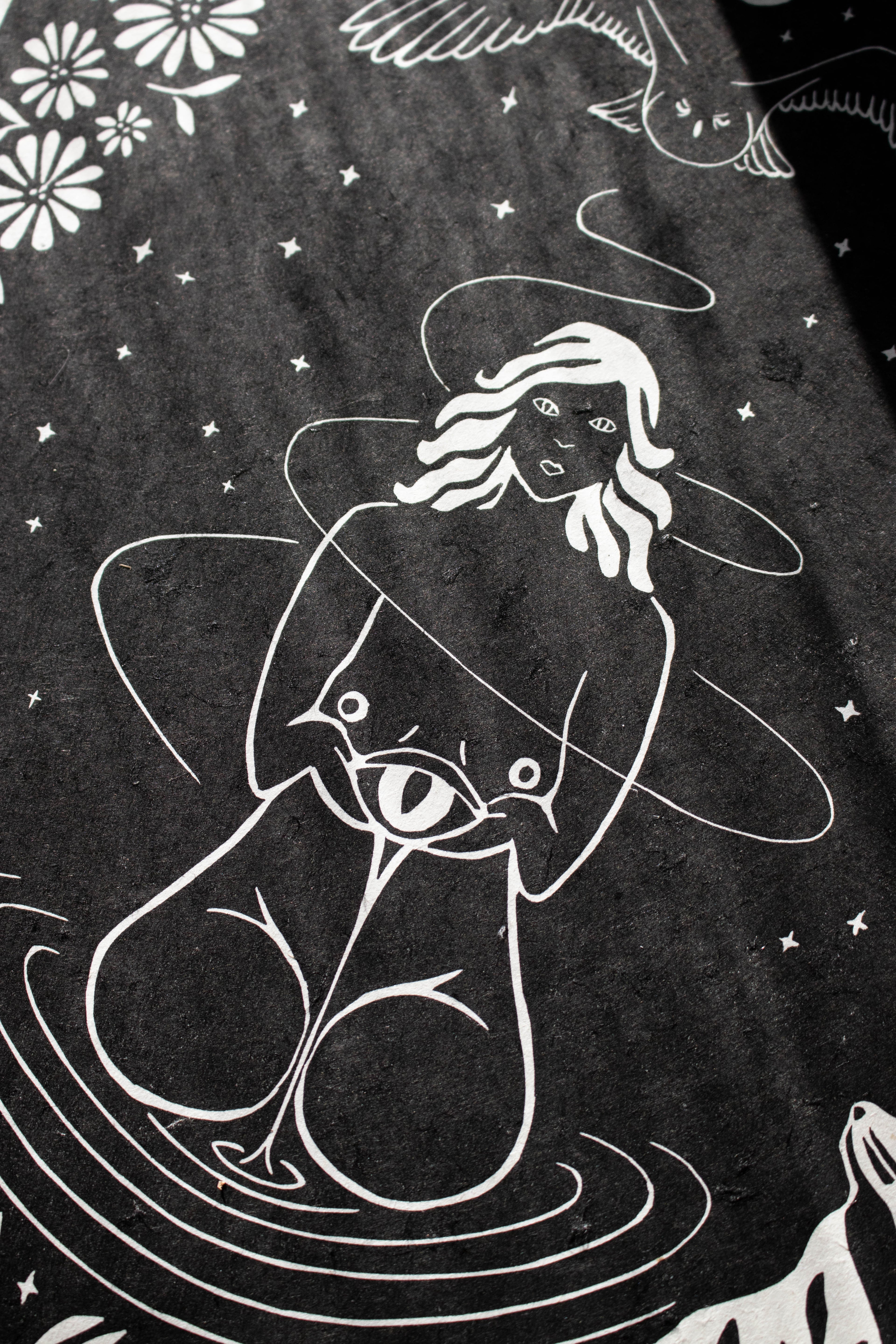 Trusting the Process - Linoldruck - art.from.ilkas.heart