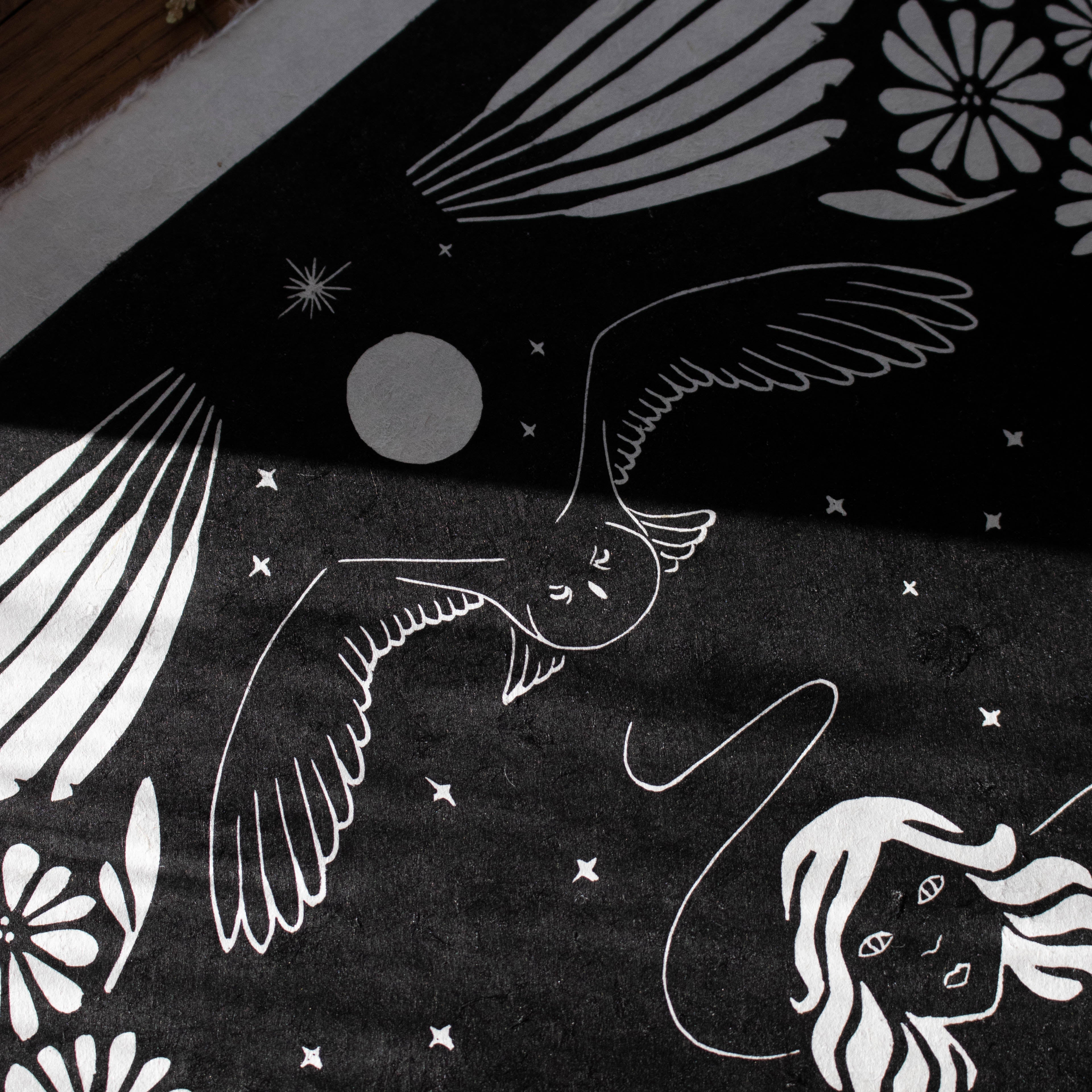 Trusting the Process - Linoldruck - art.from.ilkas.heart