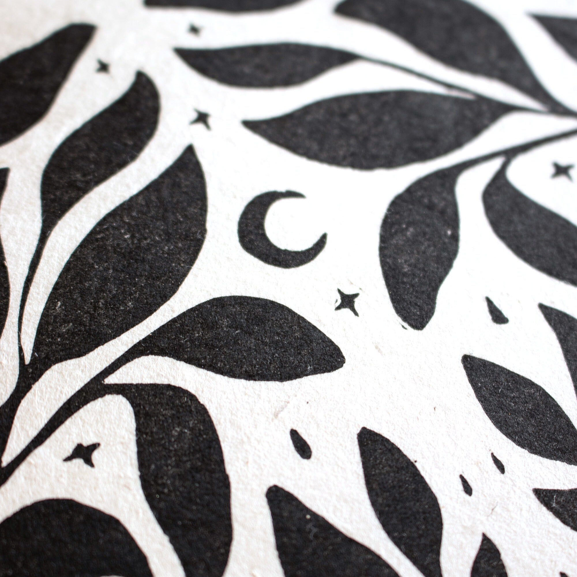 Goddess of healing seeds Linoldruck - art.from.ilkas.heart