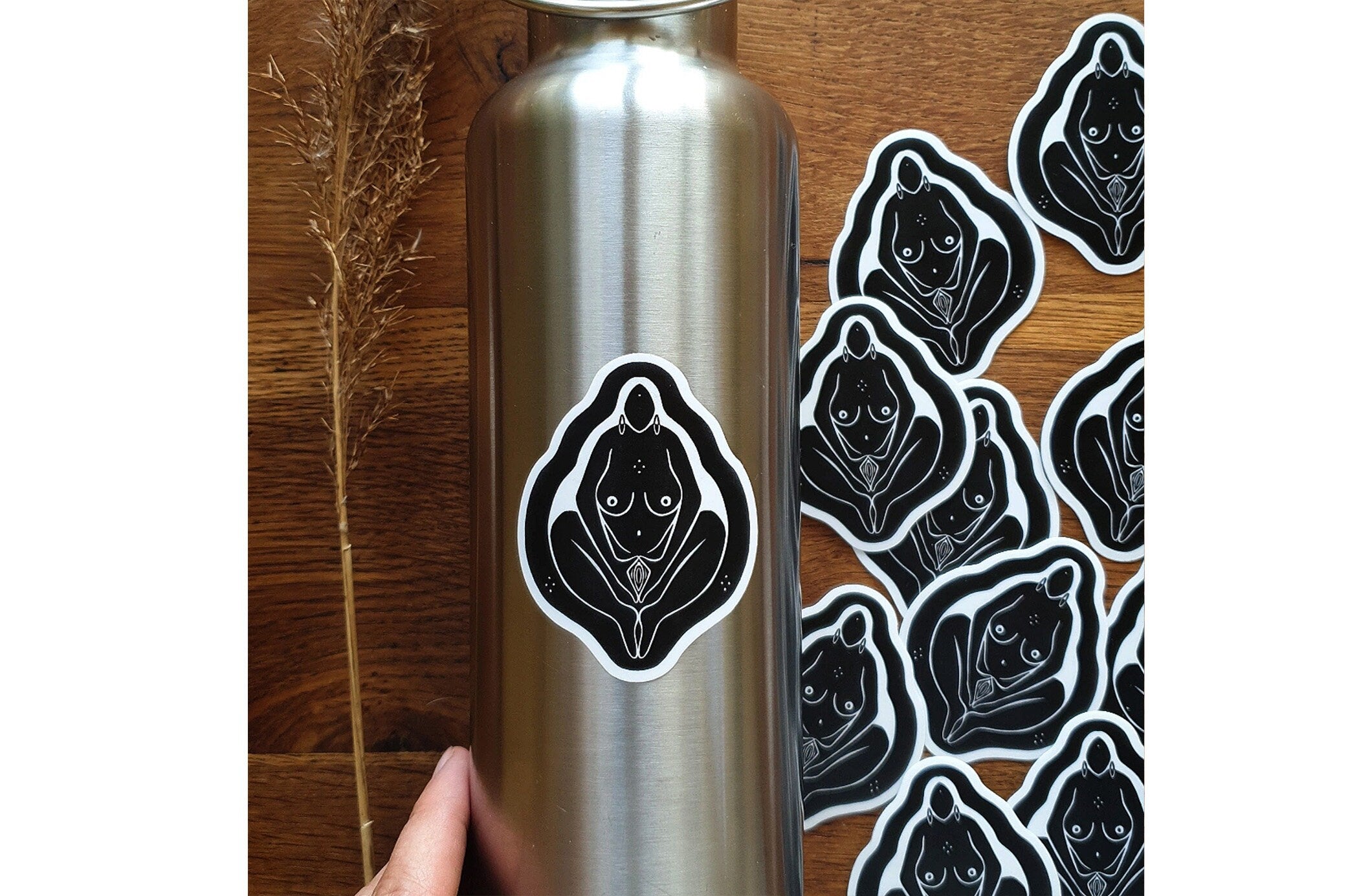 Große Mutter Aufkleber - art.from.ilkas.heart