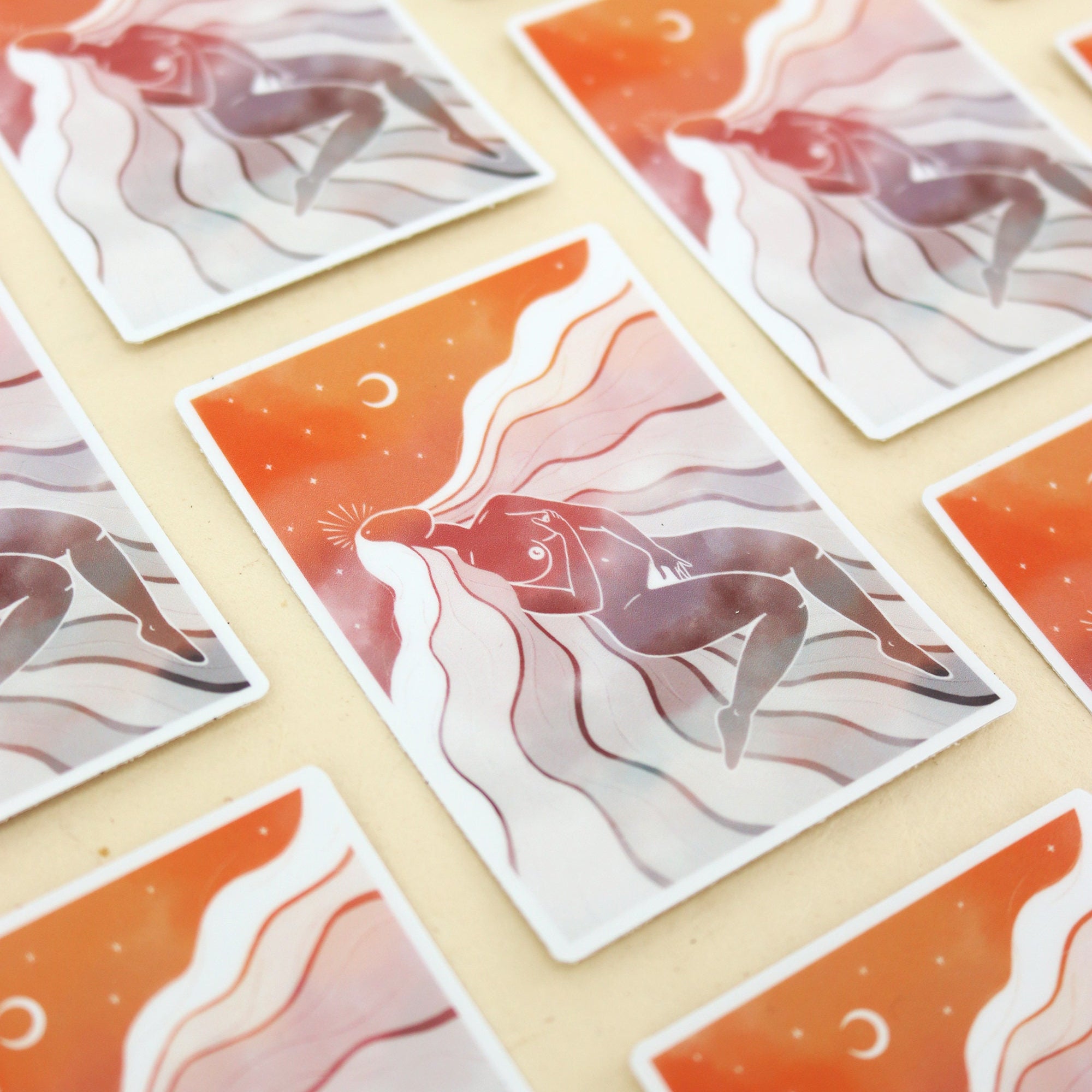 Lust Göttin Aufkleber - art.from.ilkas.heart