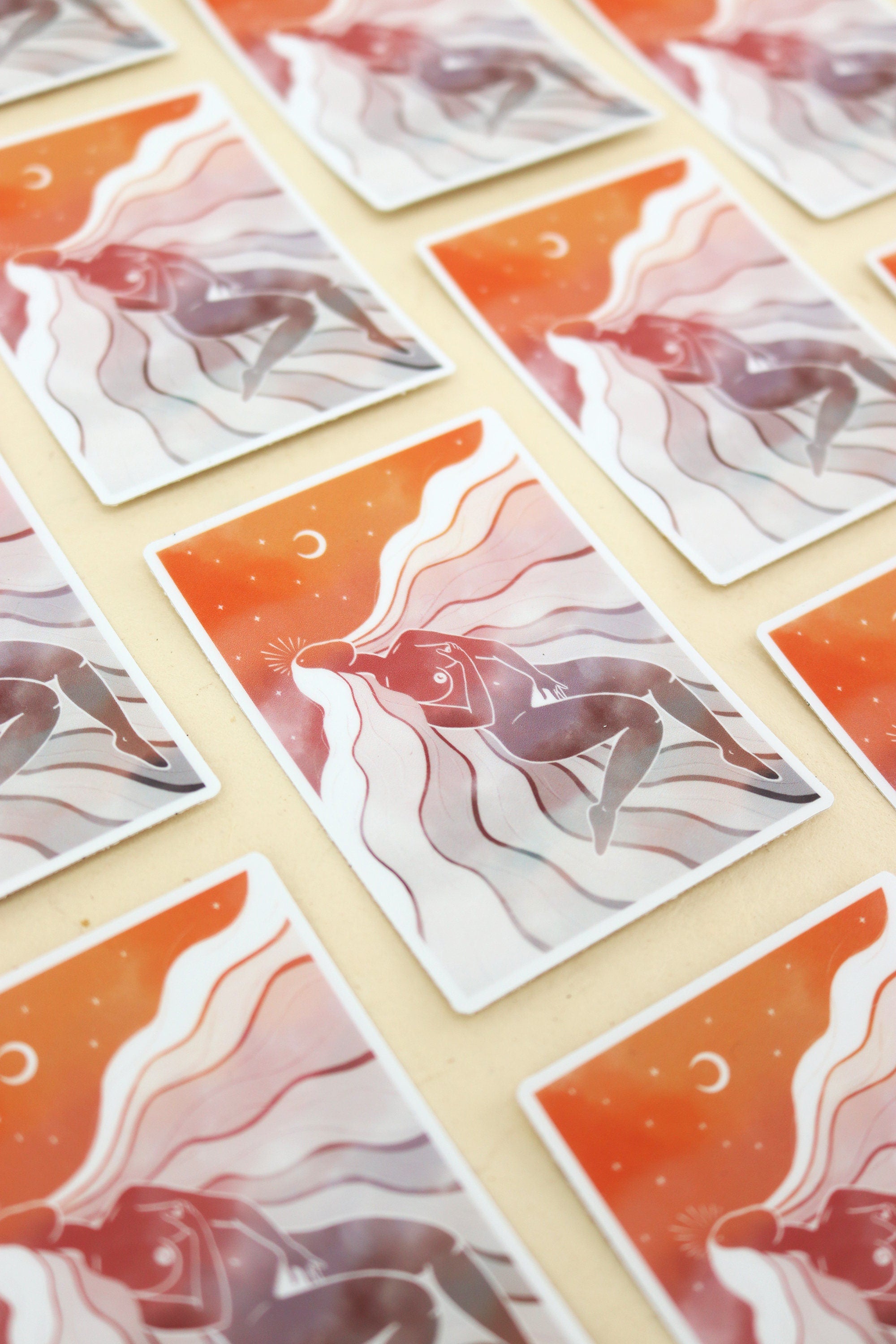 Lust Göttin Aufkleber - art.from.ilkas.heart