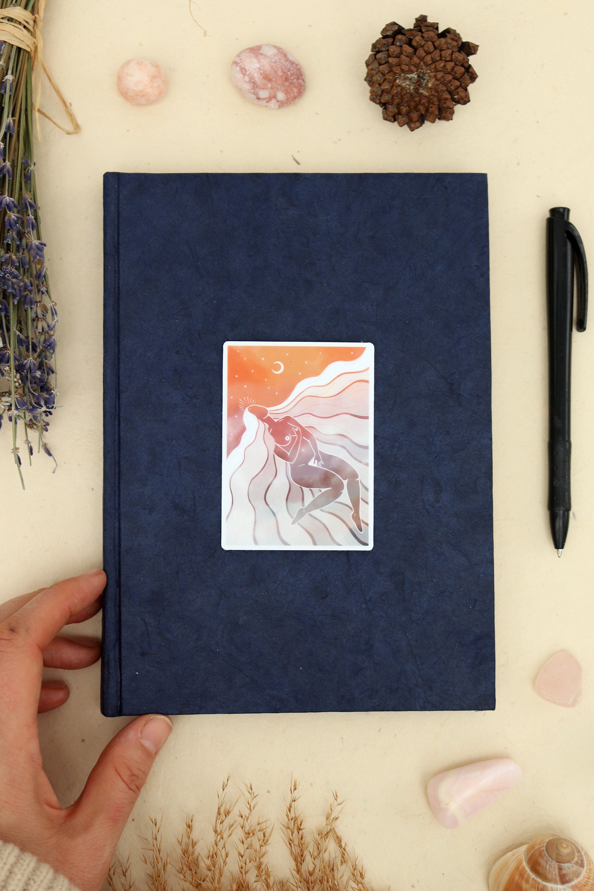 Lust Göttin Aufkleber - art.from.ilkas.heart