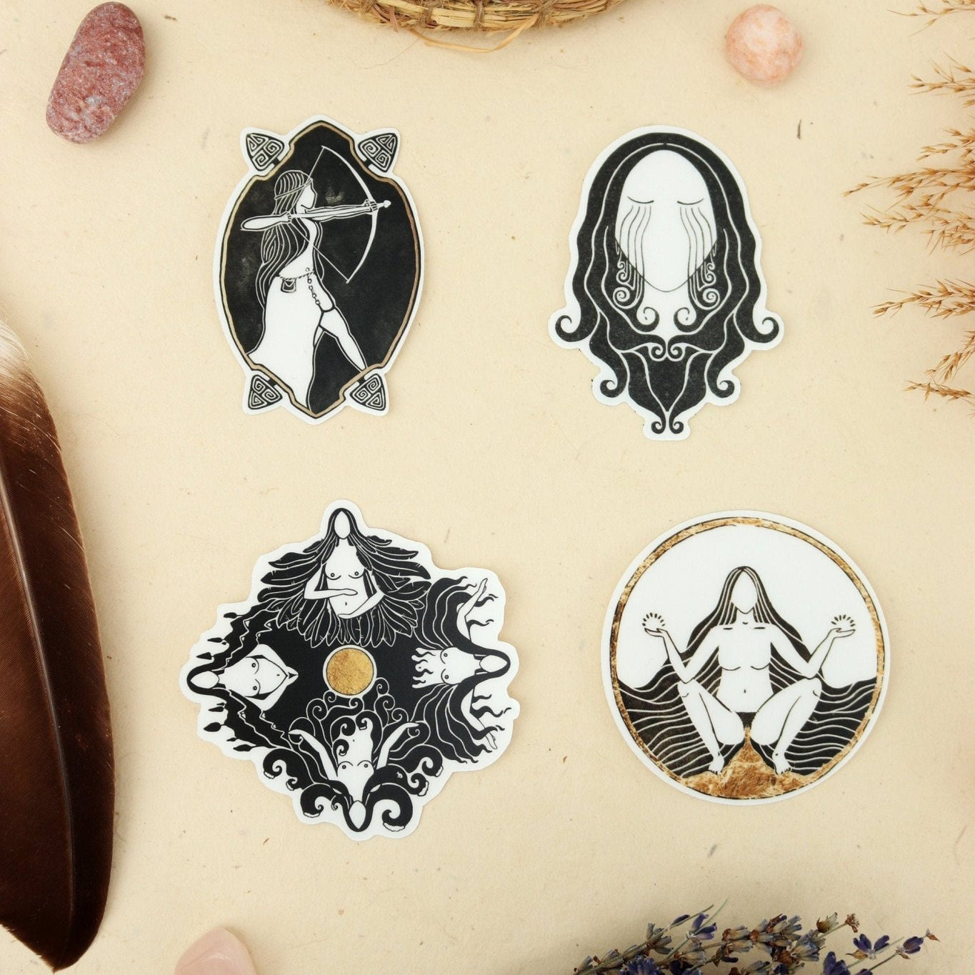 Magische Aufklebersammlung - art.from.ilkas.heart