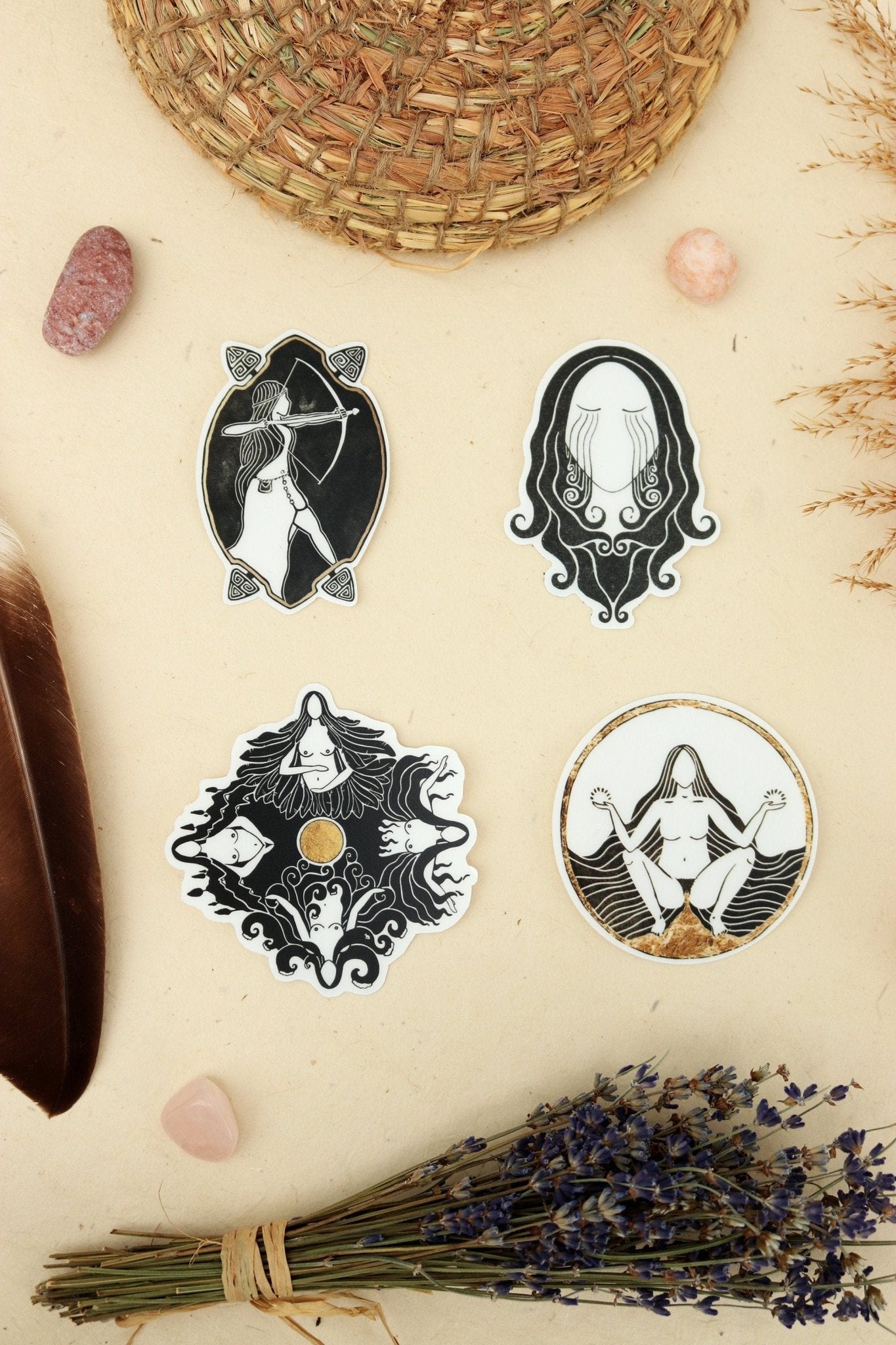 Magische Aufklebersammlung - art.from.ilkas.heart