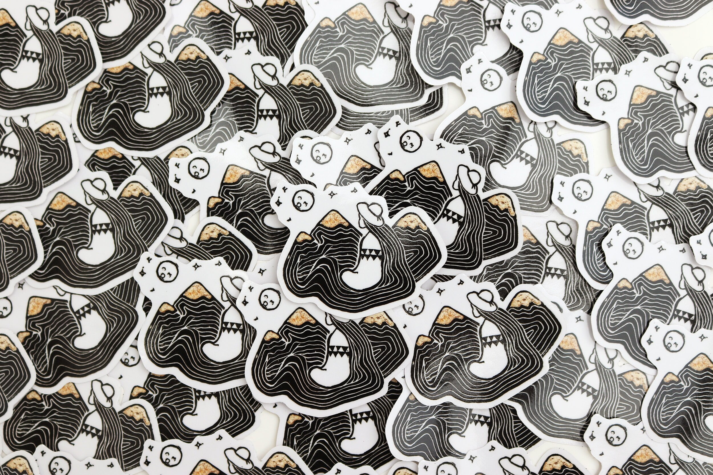 Mutter der Berge Aufkleber - art.from.ilkas.heart