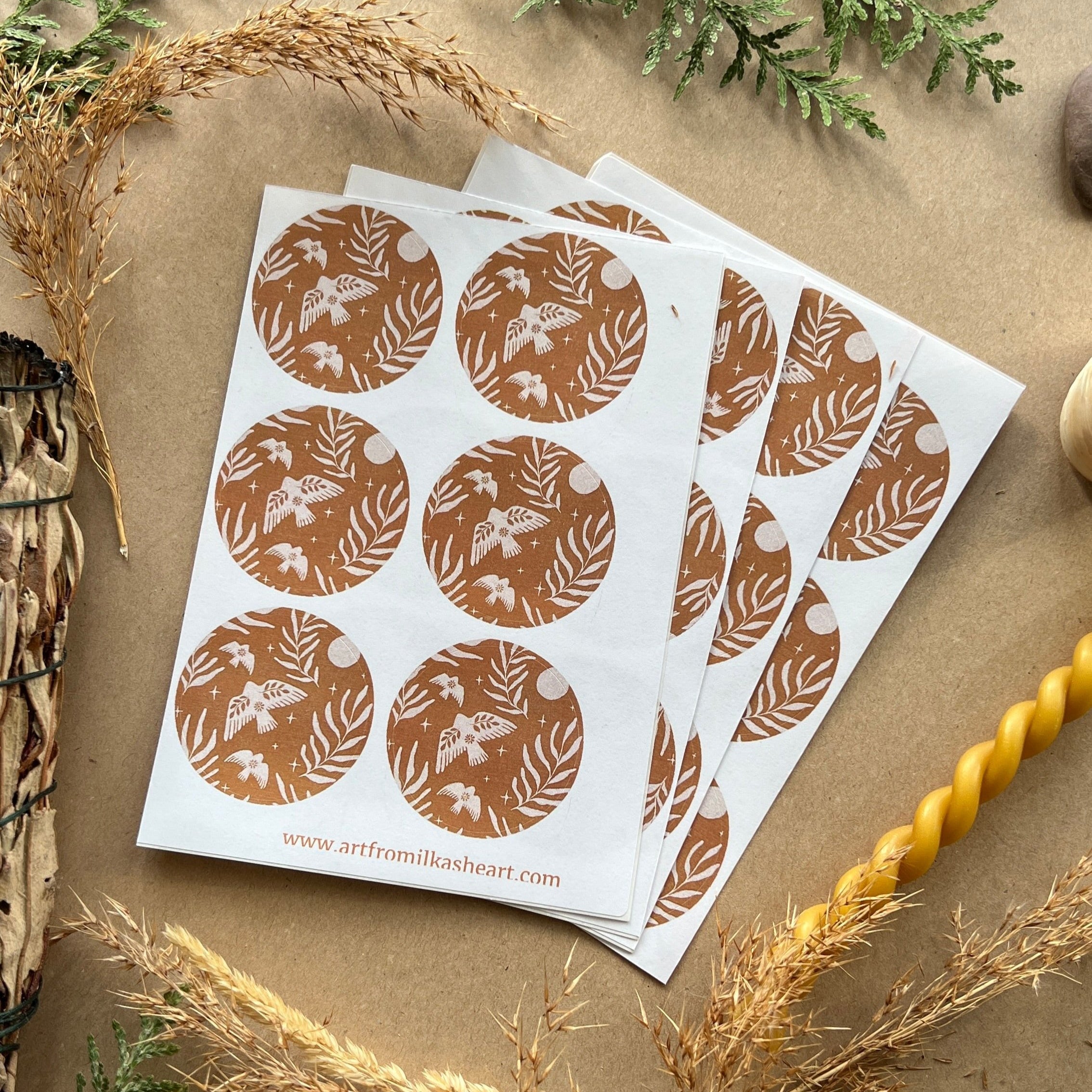 Night spirit Stickerbogen - art.from.ilkas.heart