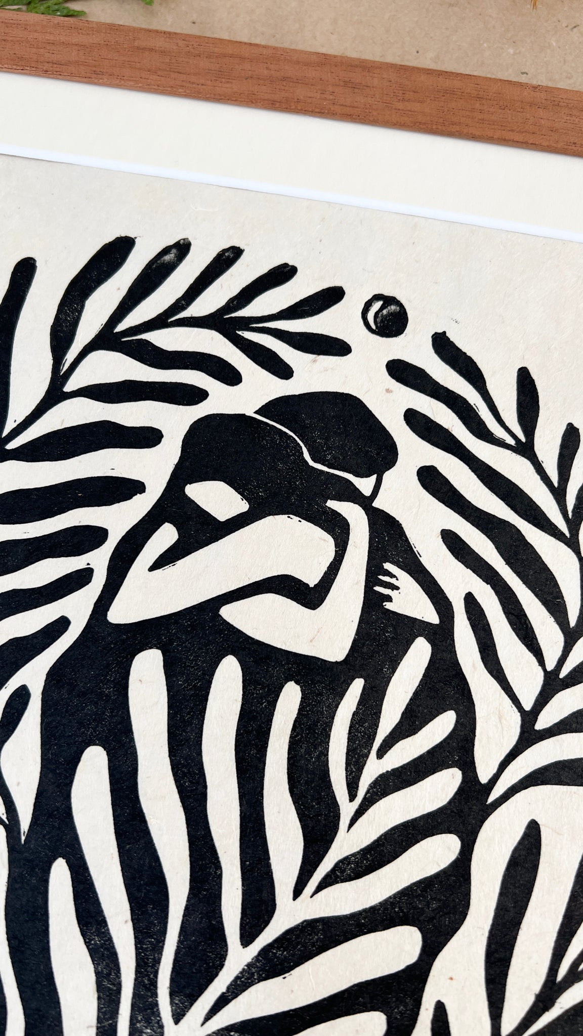 Rahmen & Passepartout für You are enough - art.from.ilkas.heart