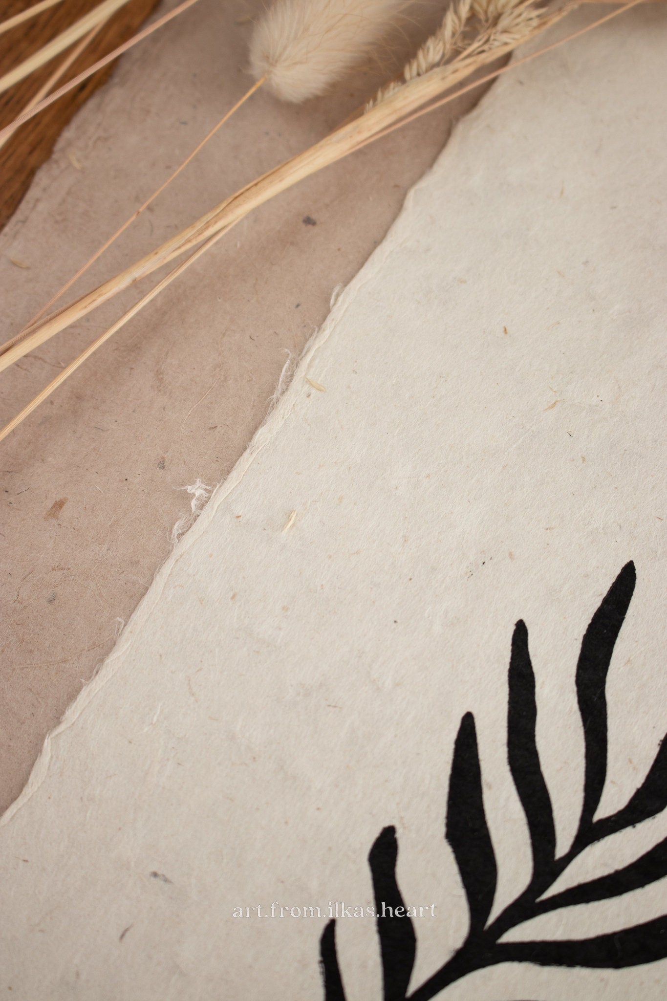 Snake Spirit Linoldruck Limitierte Auflage - art.from.ilkas.heart