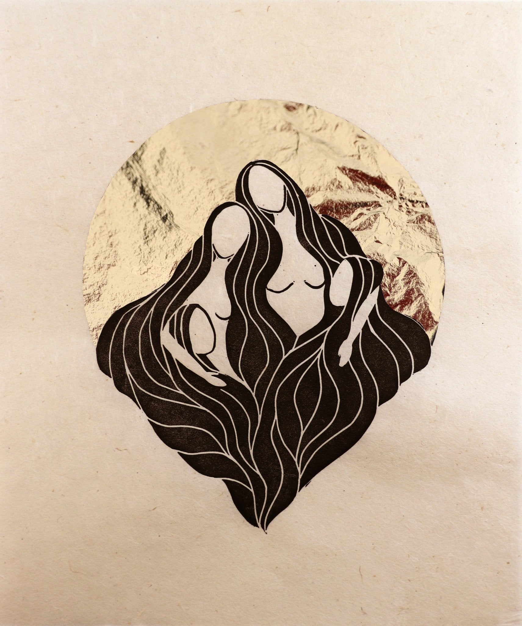 Rahmen & Passepartout für die Soul Sisters - art.from.ilkas.heart