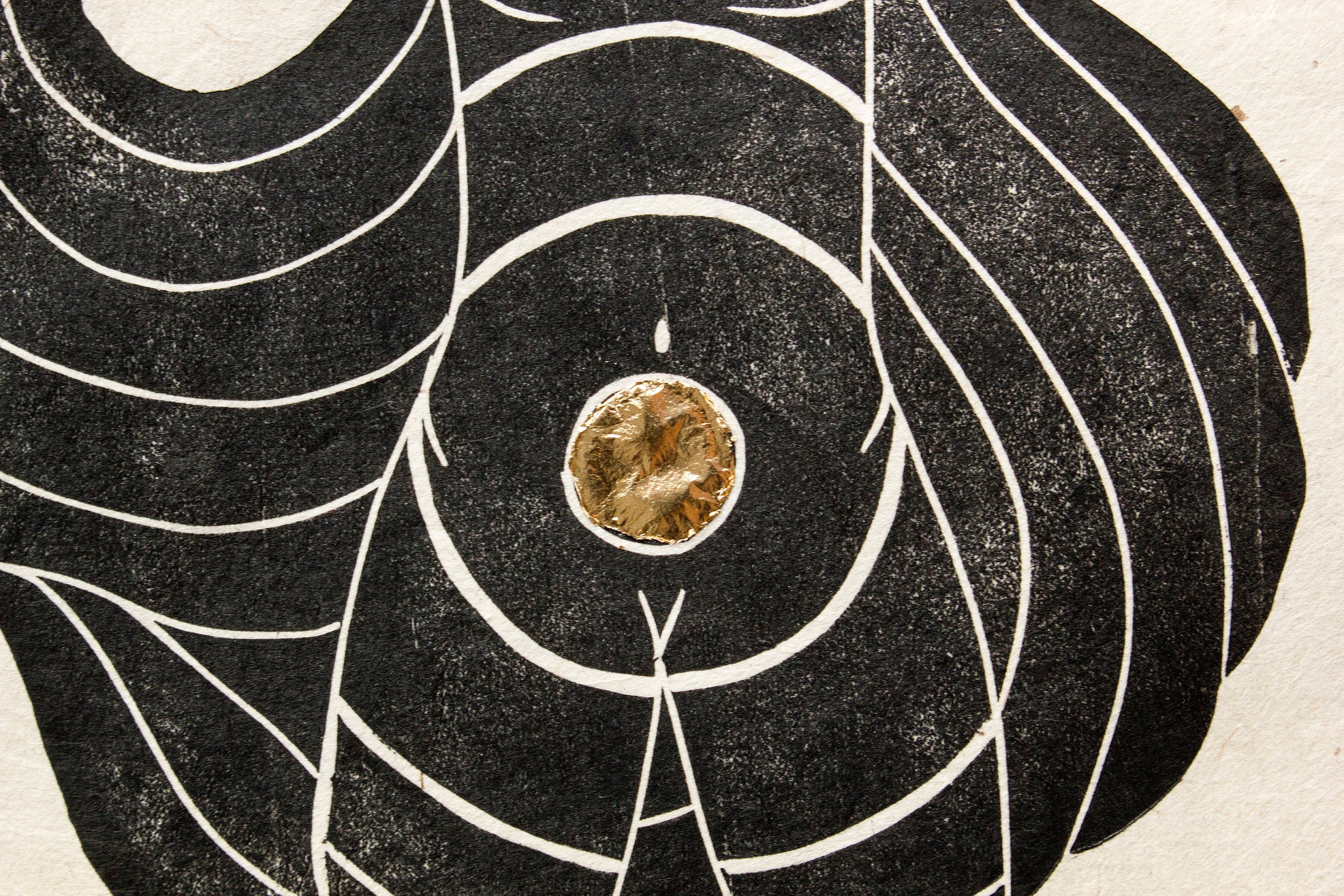 Urkraft Linoldruck - art.from.ilkas.heart