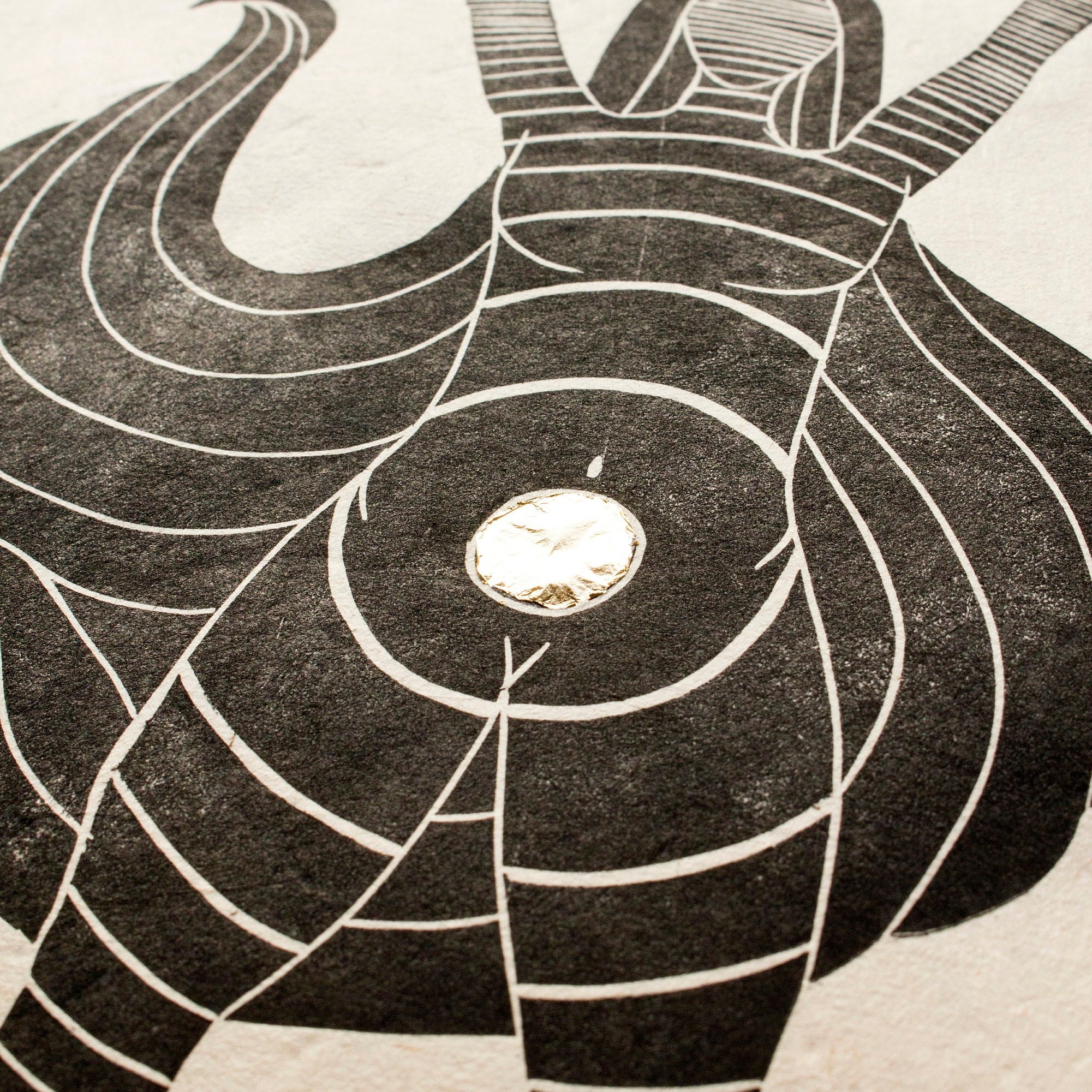 Urkraft Linoldruck - art.from.ilkas.heart