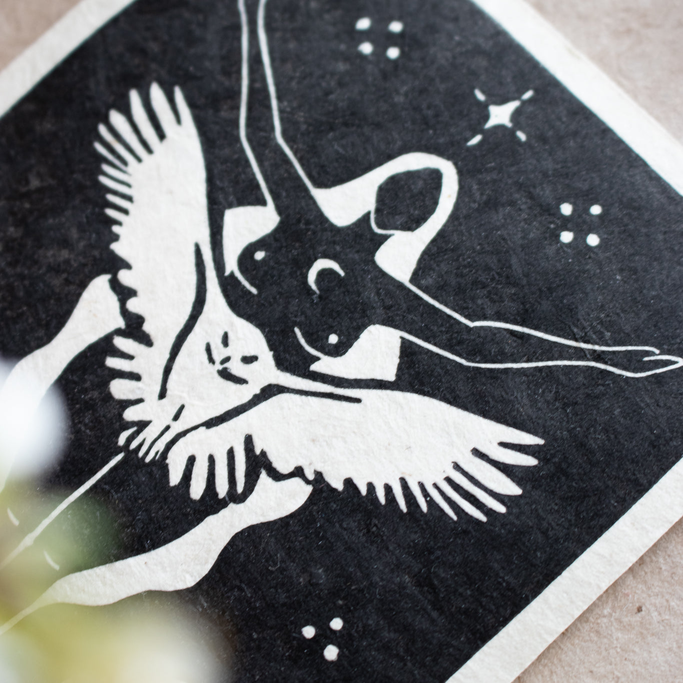 Wisdom Keeper Linoldruck - art.from.ilkas.heart