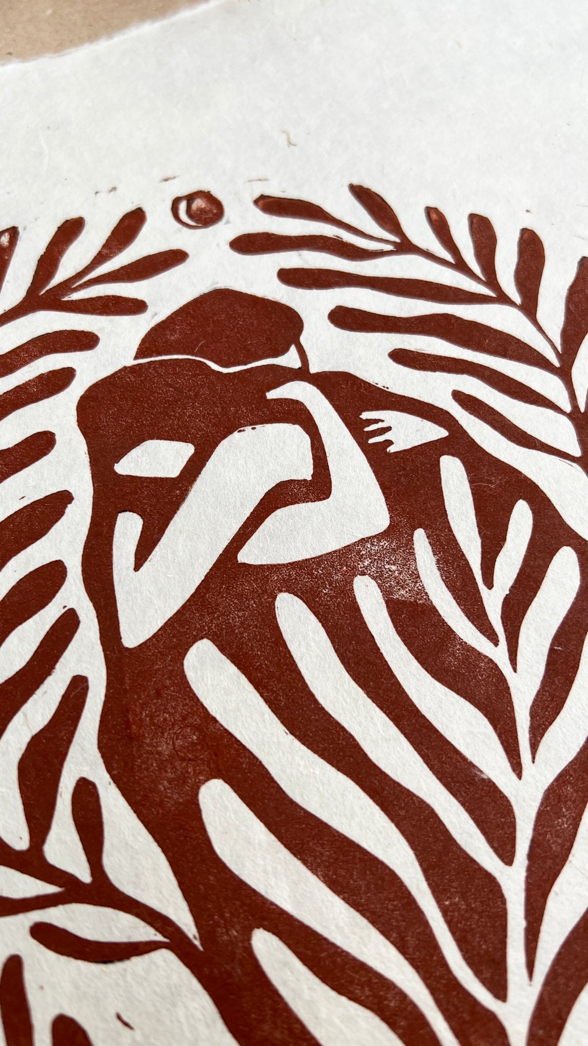 You are enough Linoldruck - art.from.ilkas.heart