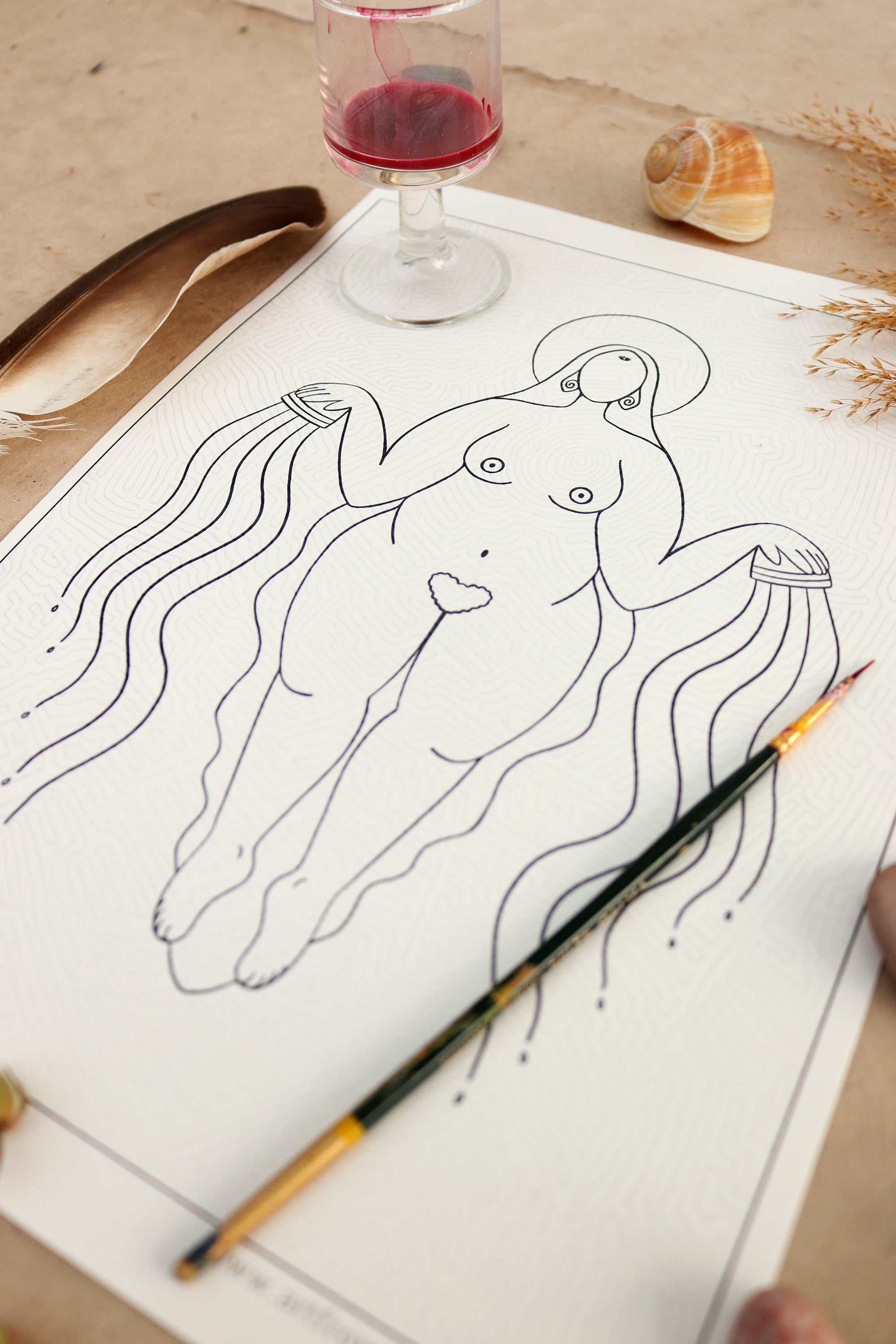 Malvorlagen – zum Ausdrucken für zu Hause - art.from.ilkas.heart