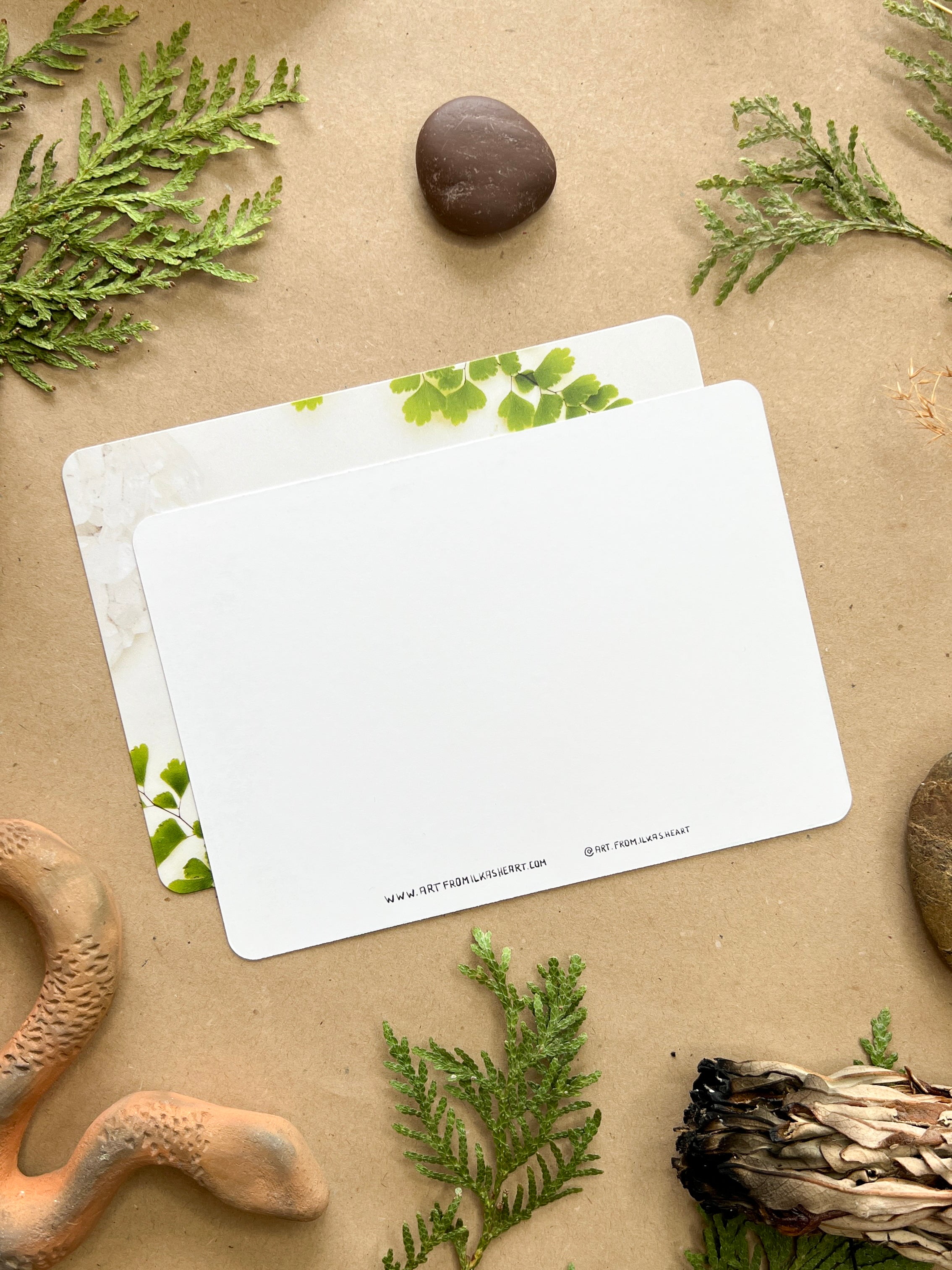 Mutter der Berge Postkarte - art.from.ilkas.heart