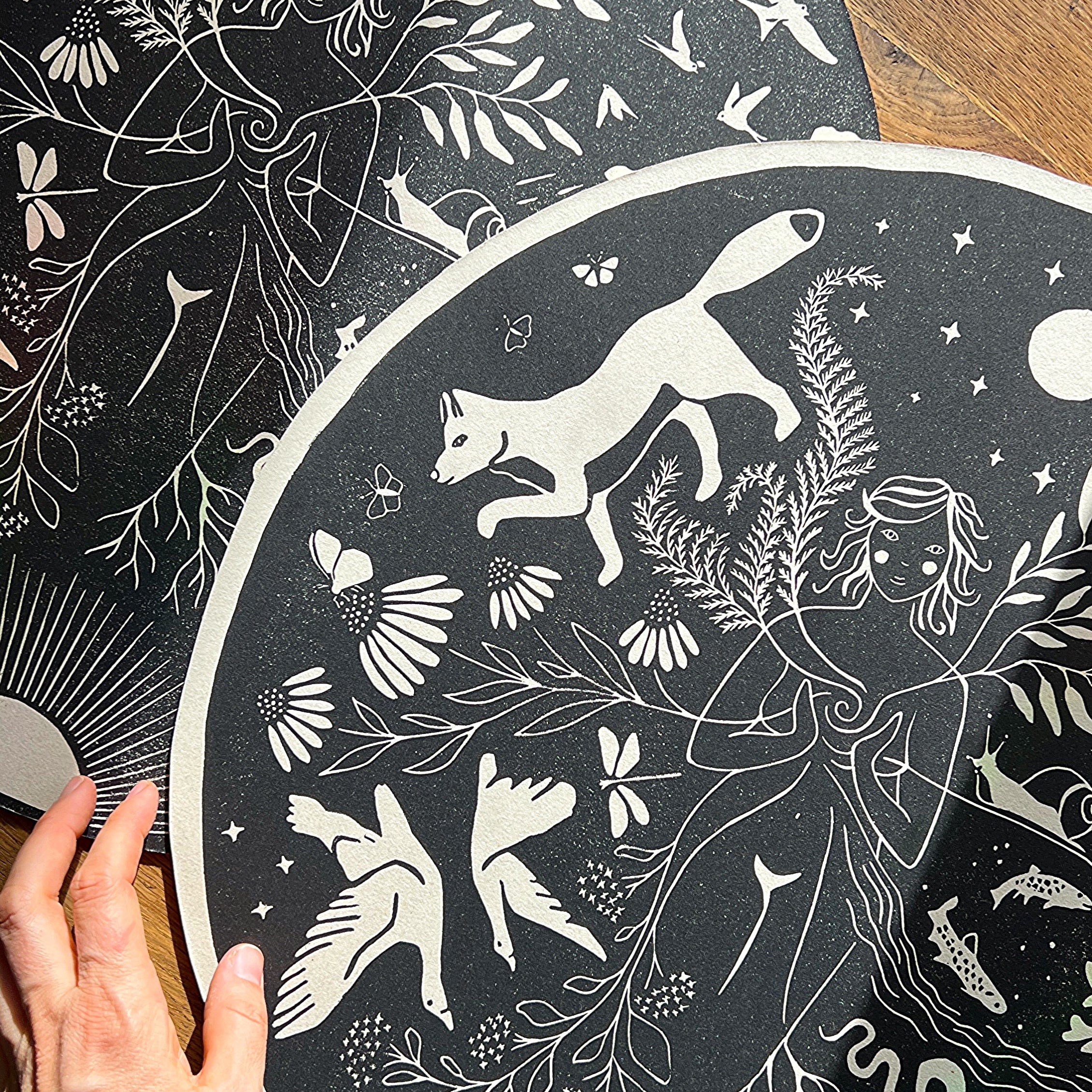 Die Fülle - Frauenkreismitte & Wandbild - art.from.ilkas.heart