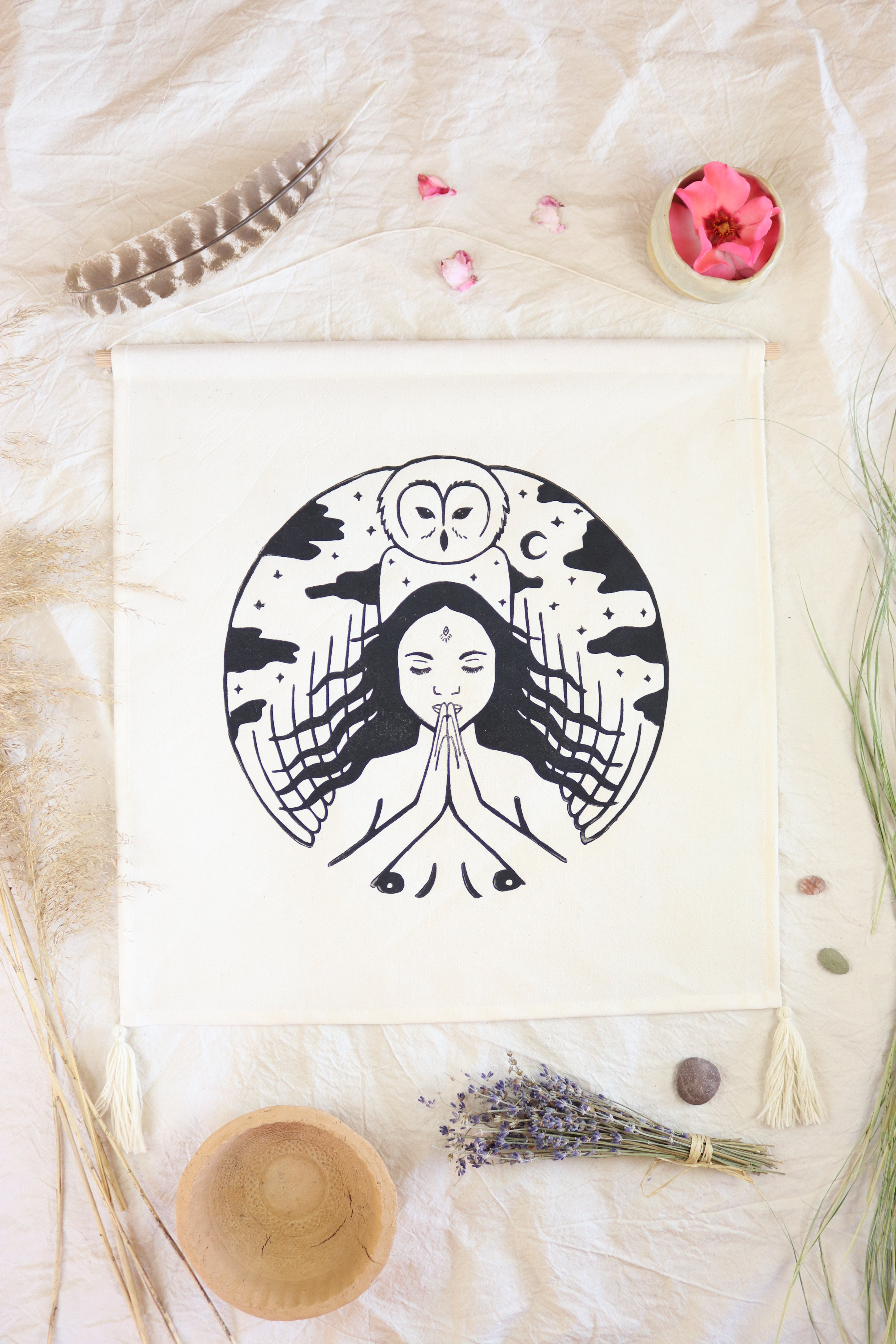 Wandbehänge & Taschen - art.from.ilkas.heart