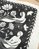 Ancestors Calling Linoldruck Limited Edition - art.from.ilkas.heart  