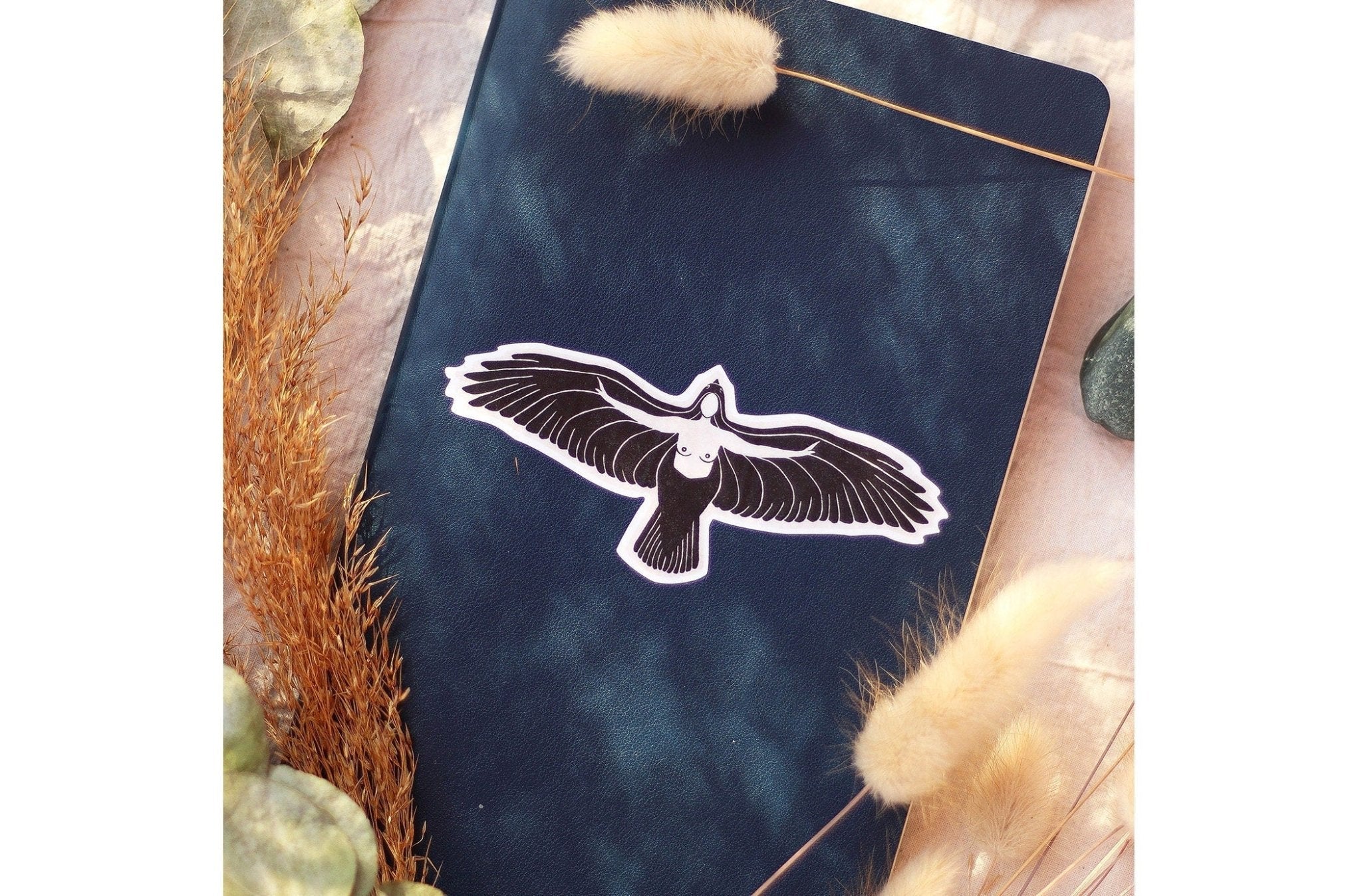 Aufsteigende Göttin Aufkleber - art.from.ilkas.heart