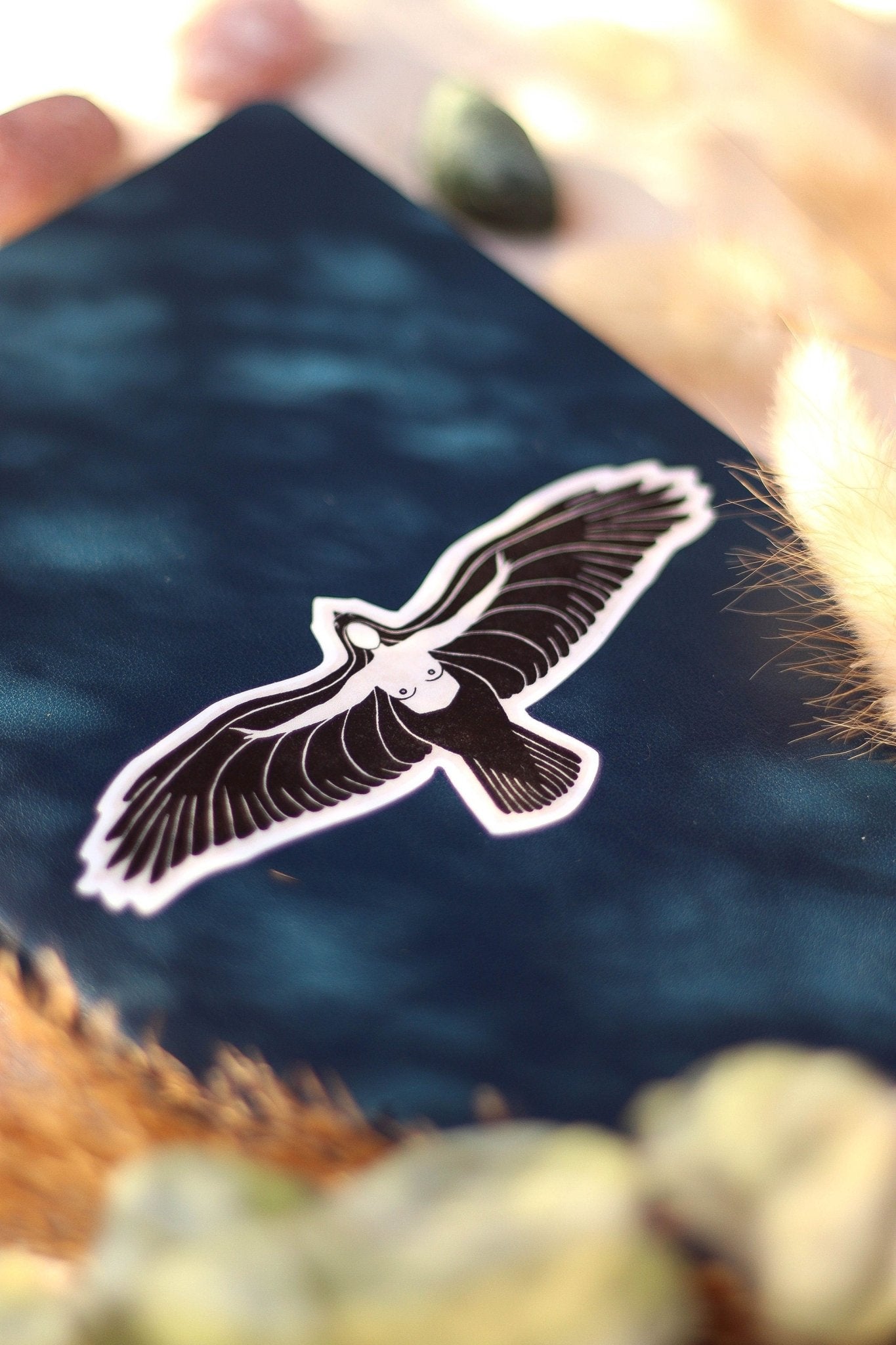 Aufsteigende Göttin Aufkleber - art.from.ilkas.heart