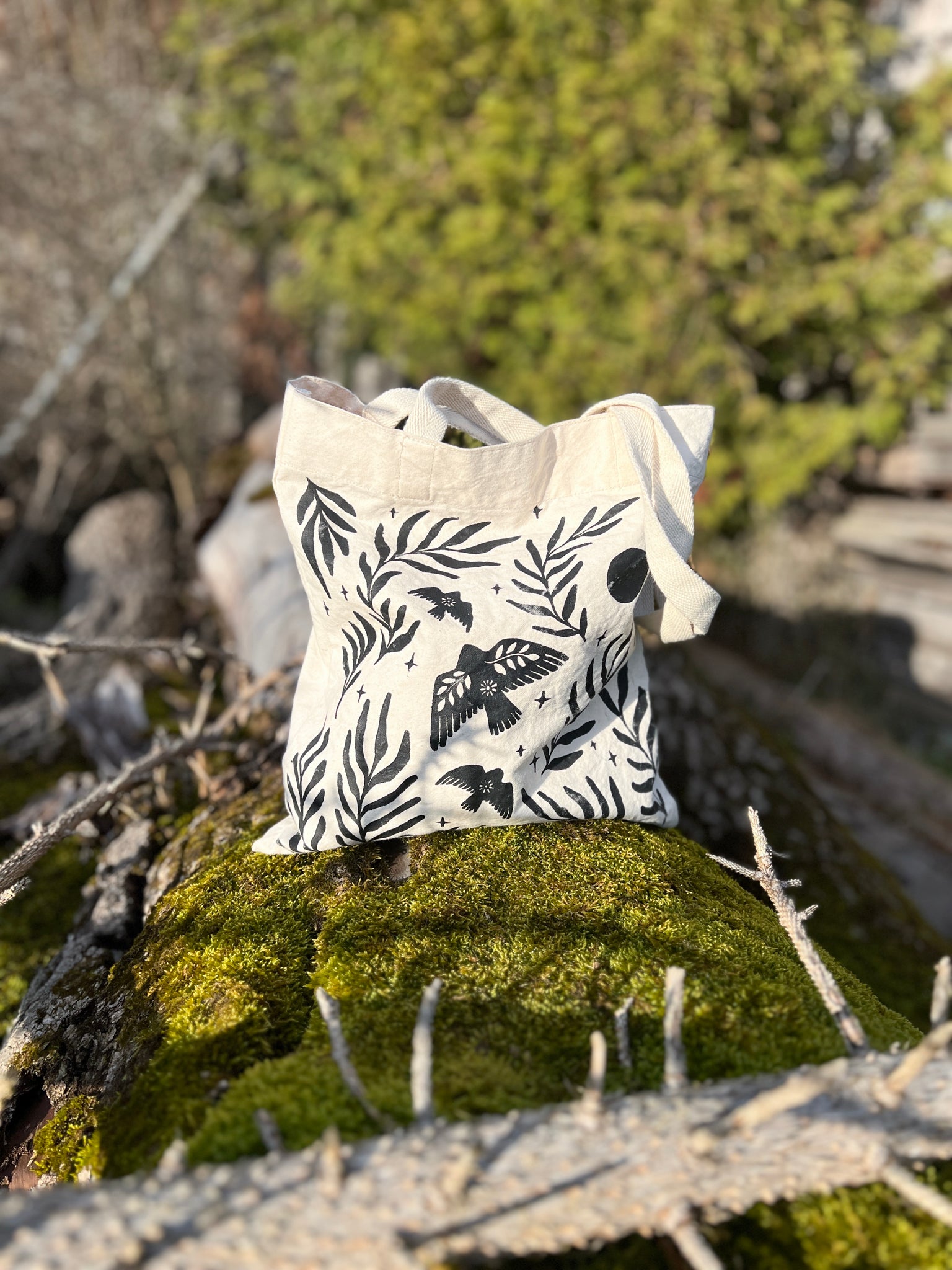 Baumwolltasche Nightspirit - art.from.ilkas.heart